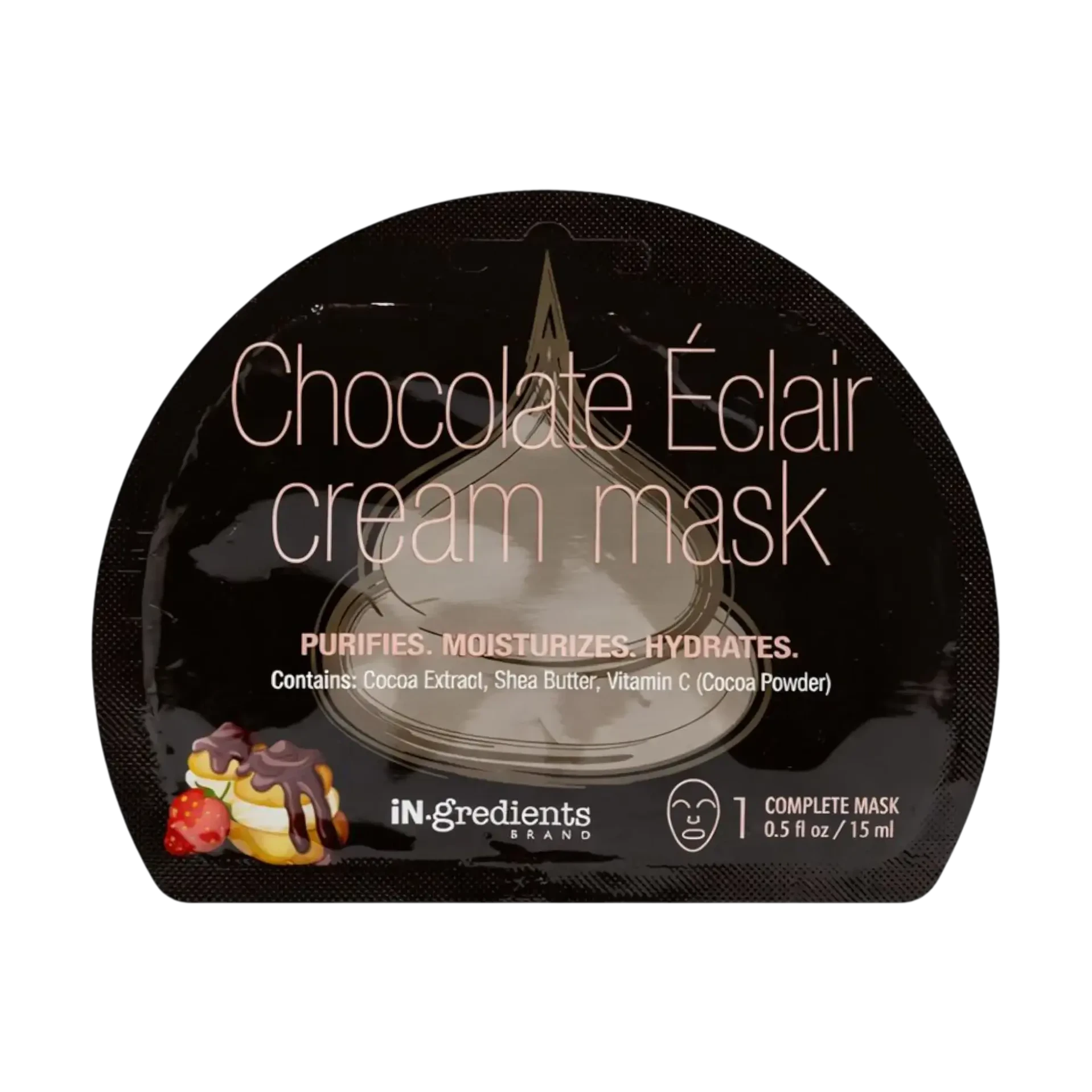 In.Gredients chocolate eclair cream mask 15 ml