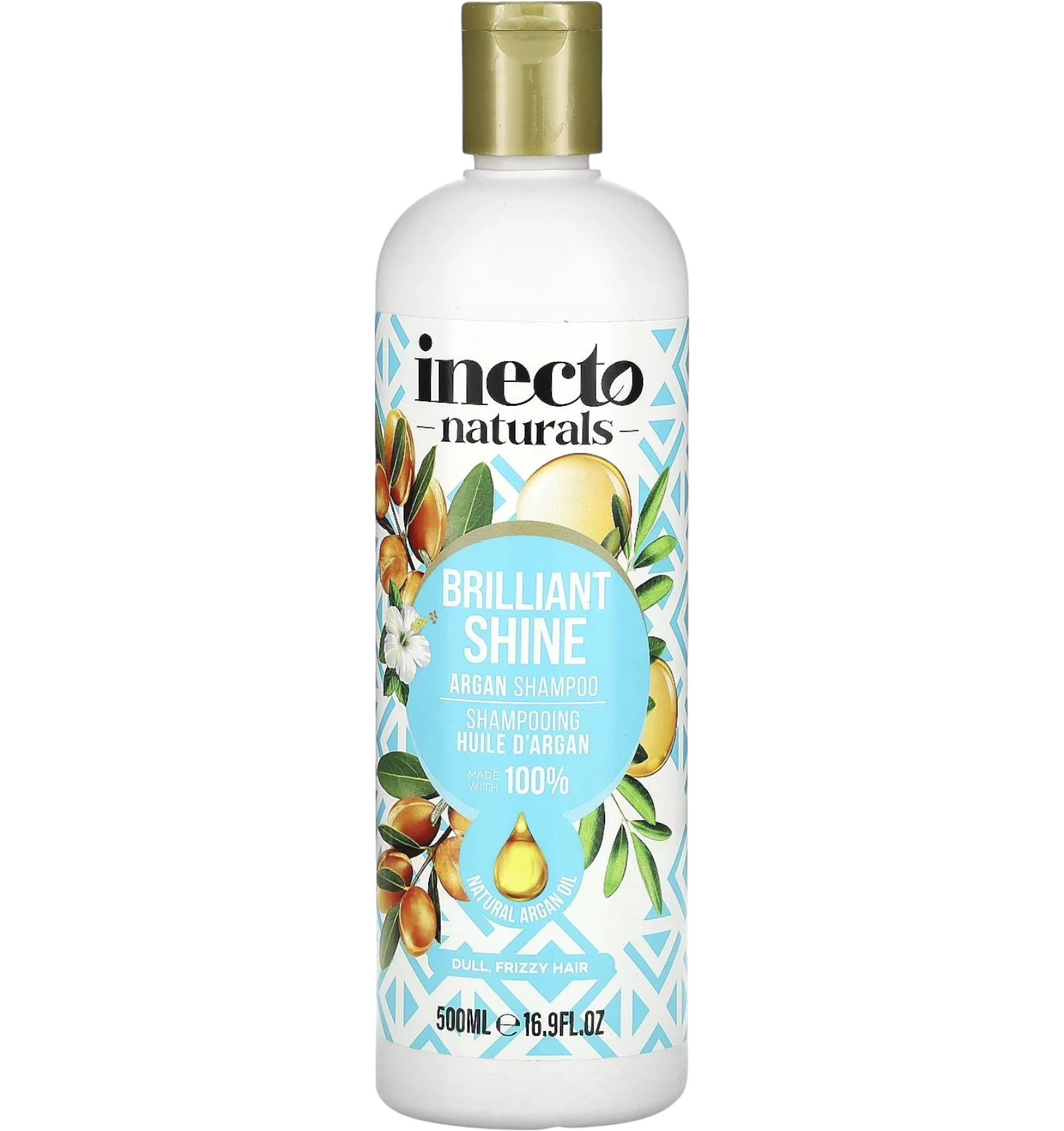 Inecto Naturals Brilliant Shine Argan Shampoo 500 ml