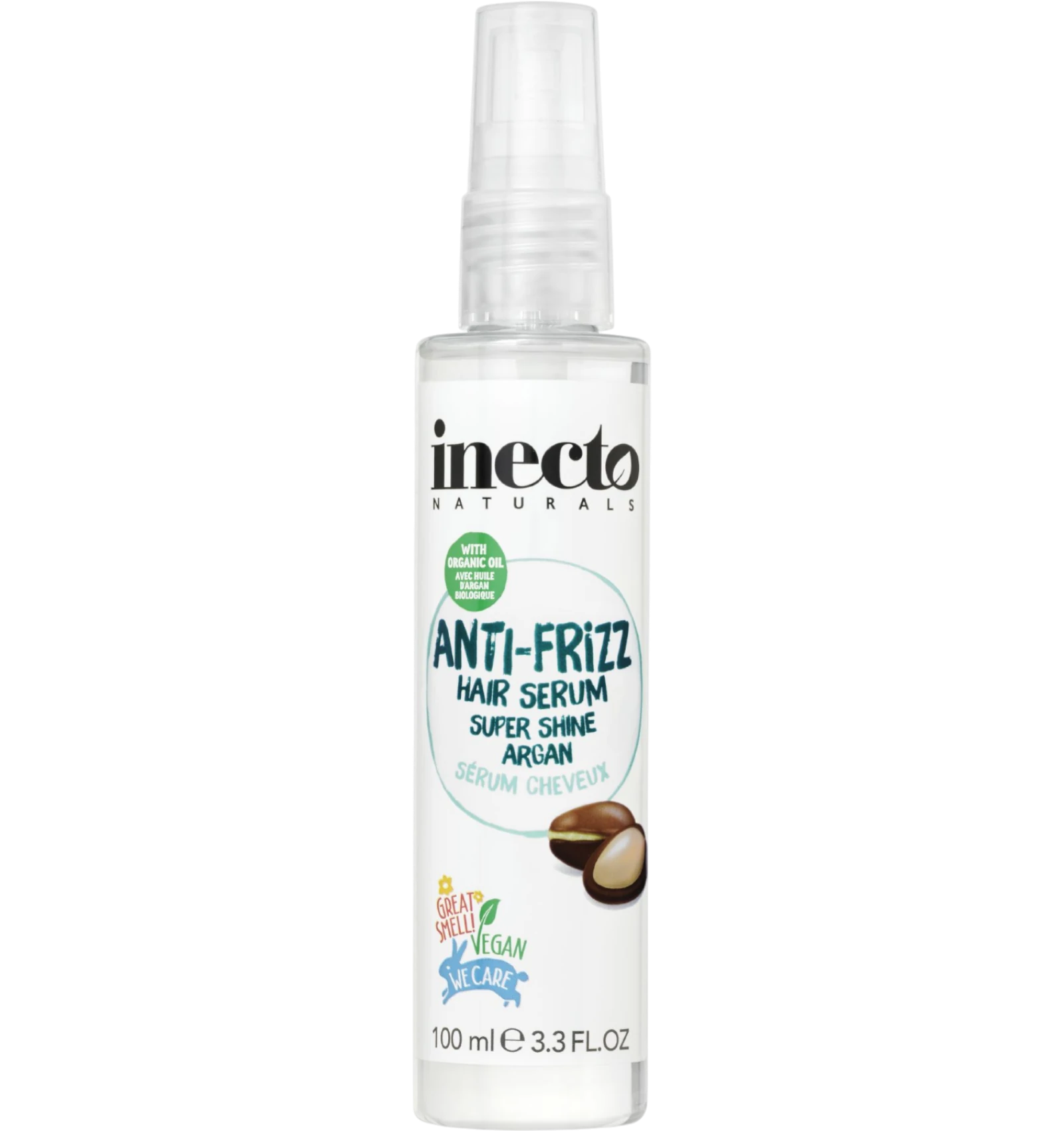 Inecto Naturals Anti-Frizz Hair Serum with Argan 100 ml