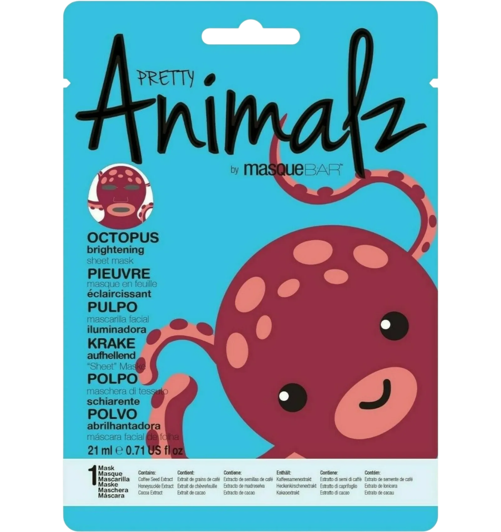 ماسك ماسك بار أخطبوط (Pretty Animalz)