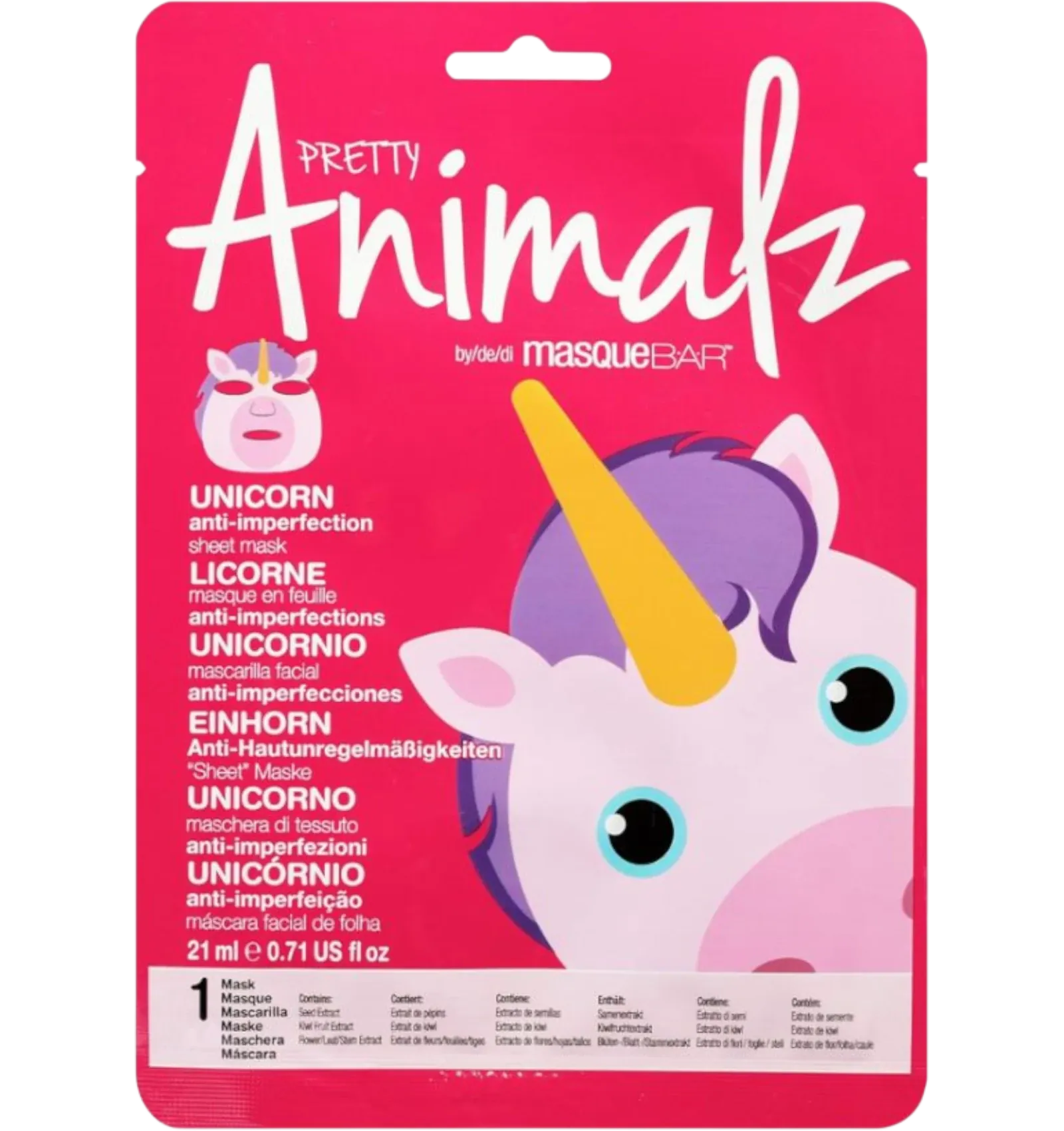 ماسك يونيكورن (Pretty Animalz)