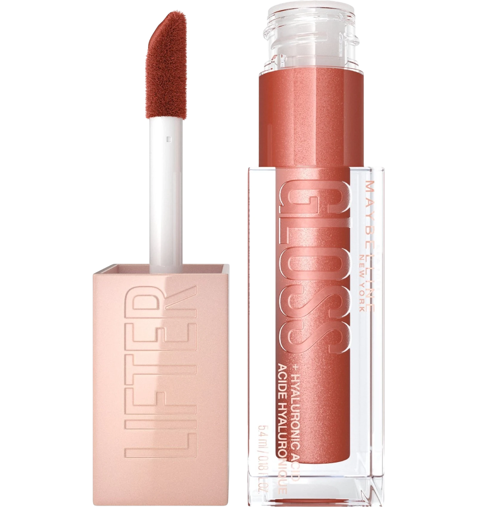 Maybelline Lip Gloss With Hyaluronic Acid (Topaz 009)