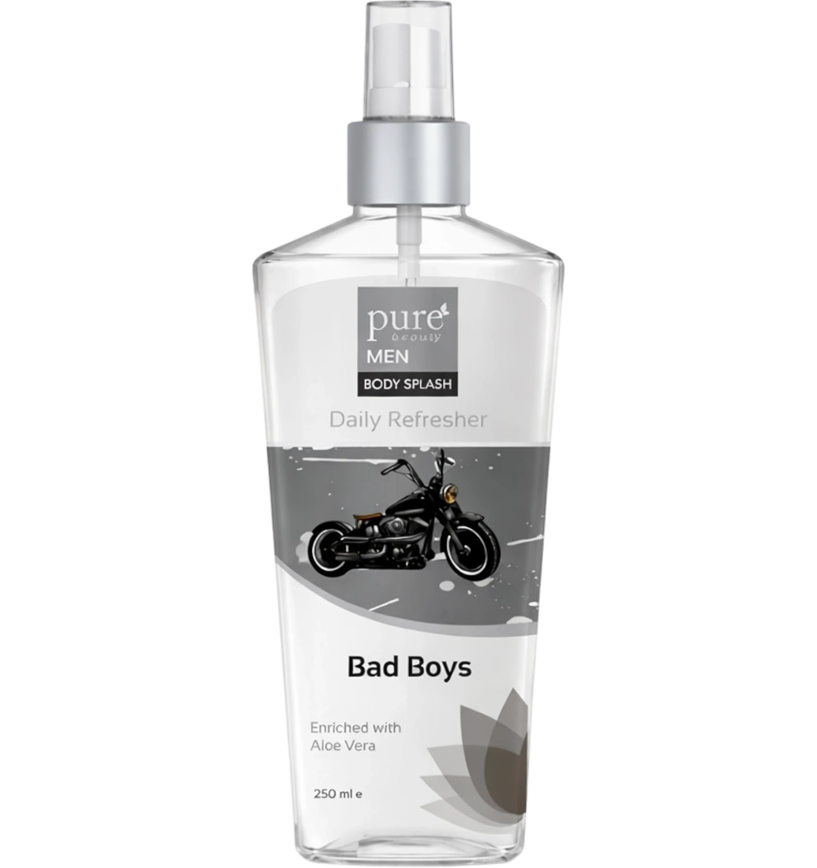 Pure Beauty Bad Boys body splash for men 250ml enriched with aloe vera extract