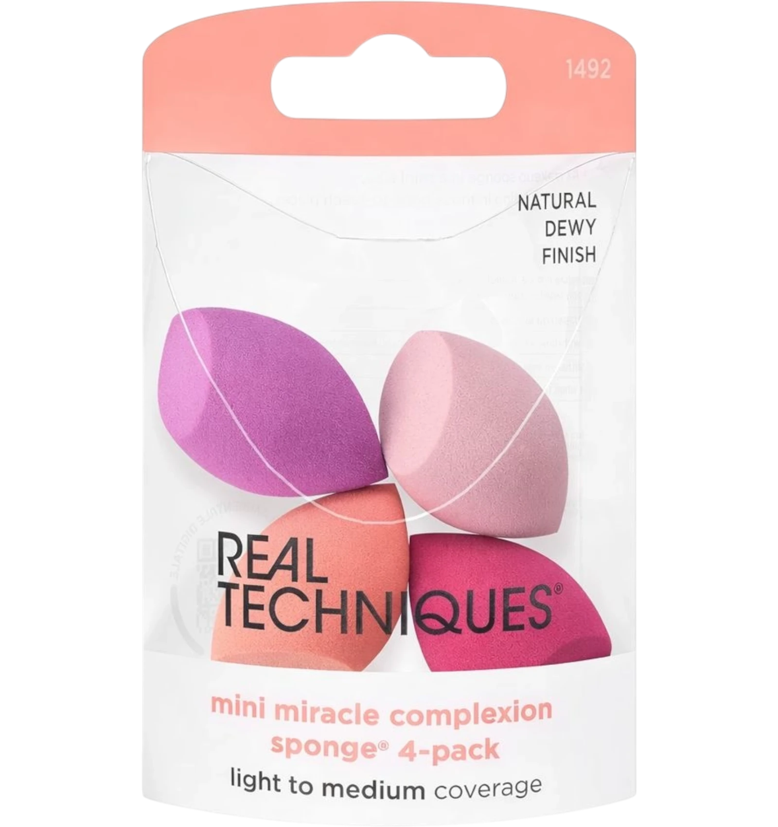 Real Techniques Mini Miracle Complexion Sponge Set 4 pcs