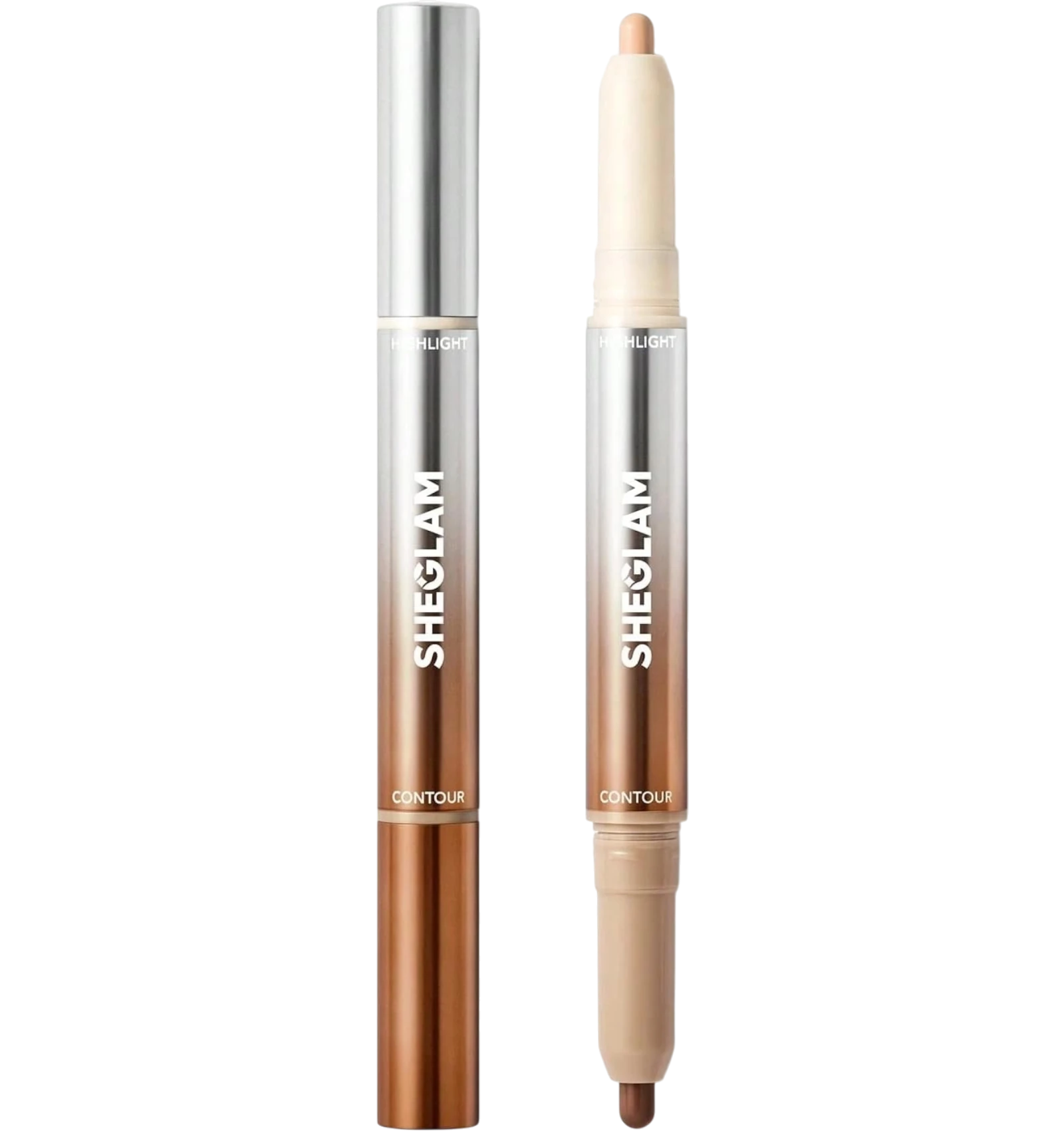 Sheglam Fine Line 2 In 1 Nose Contour Highlight Chestnut