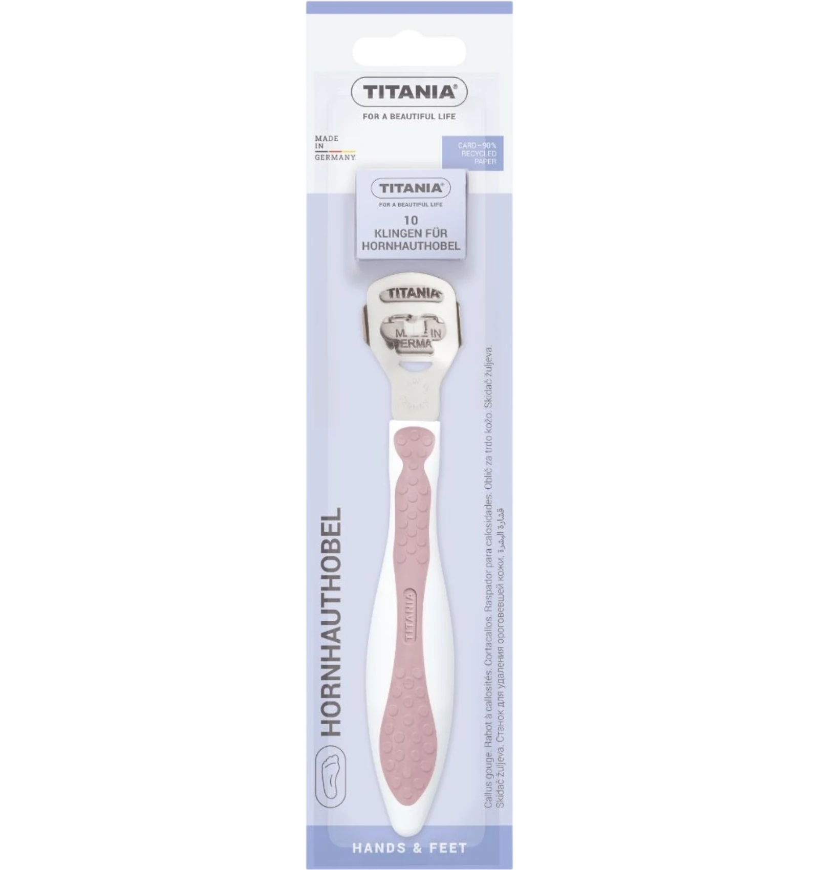 Titania callus slicer in multiple color options