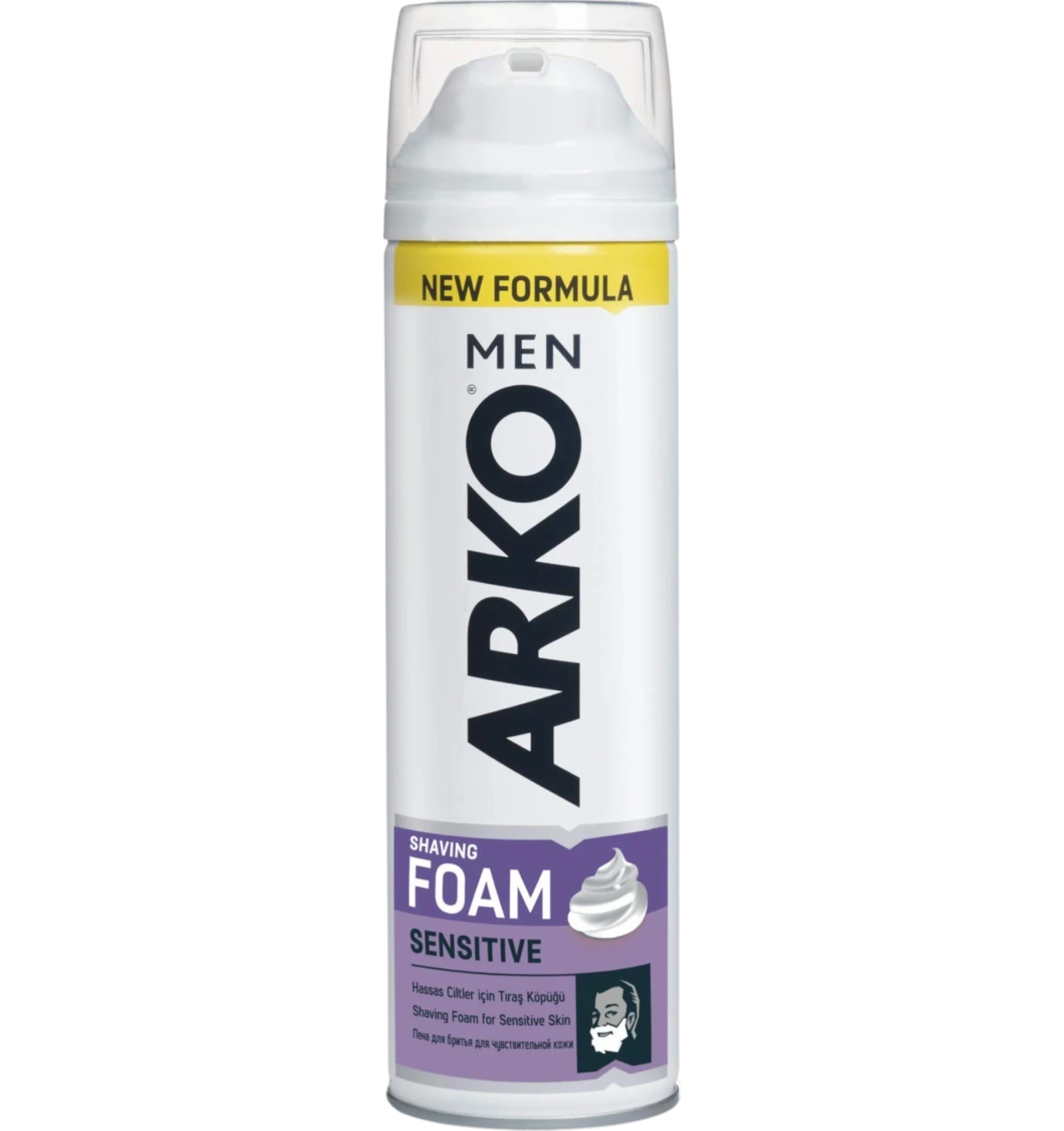Arko Sensitive Shaving Foam 200 ml for delicate skin