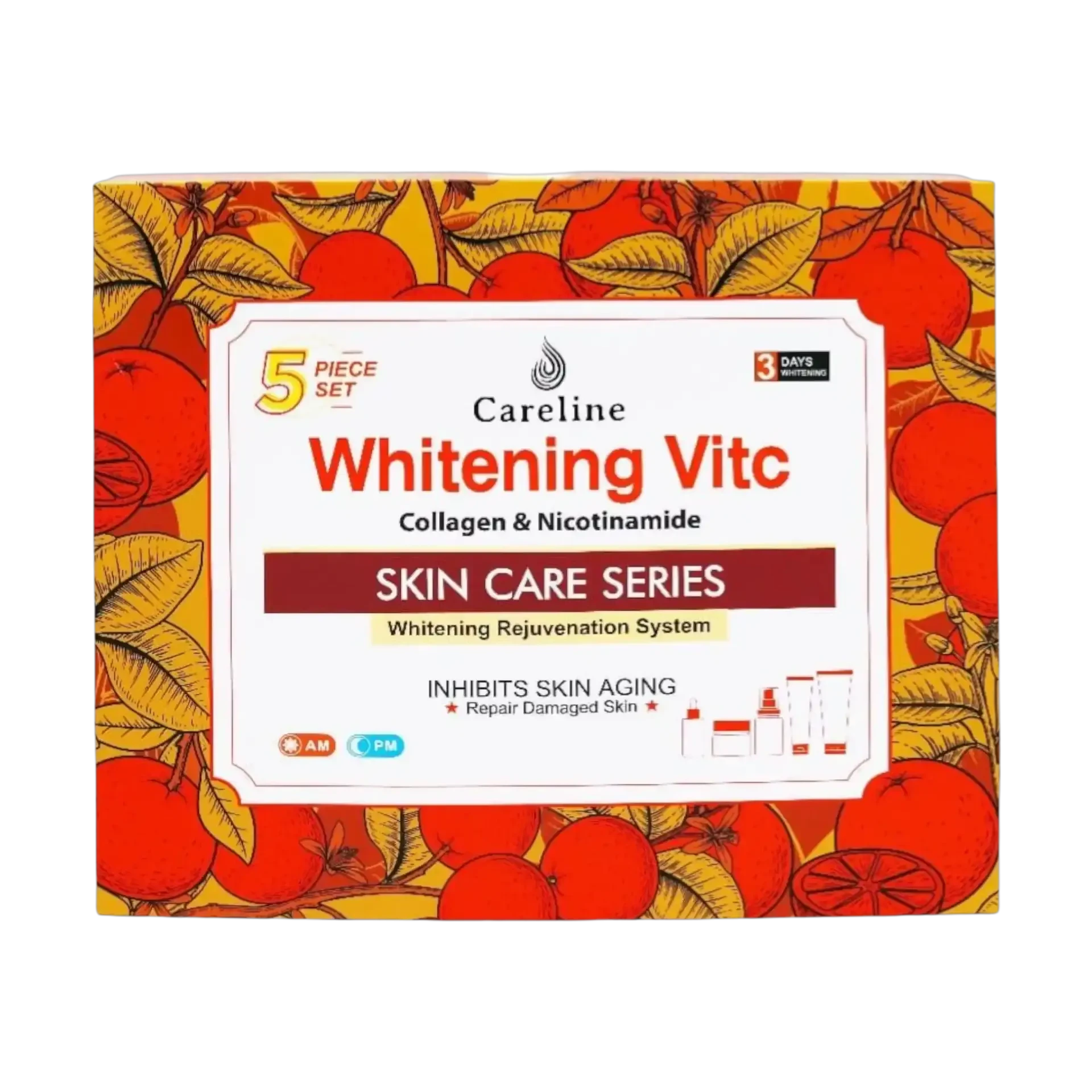 Careline Vitamin C Whitening Skin Care Set 5 pieces