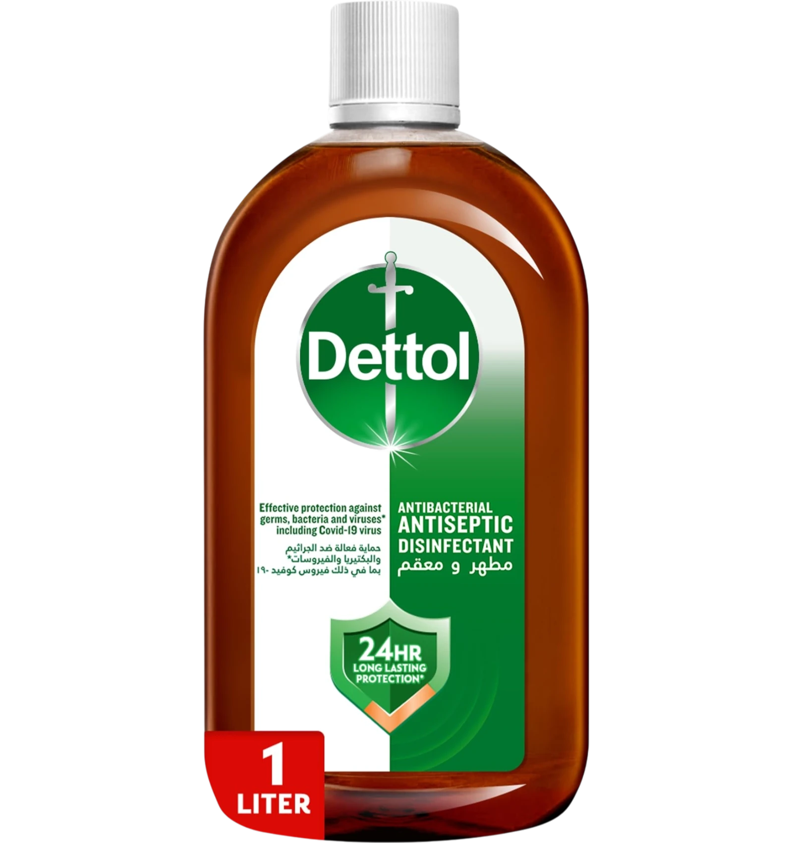 Dettol Antiseptic Disinfectant Liquid Brown 1 Liter