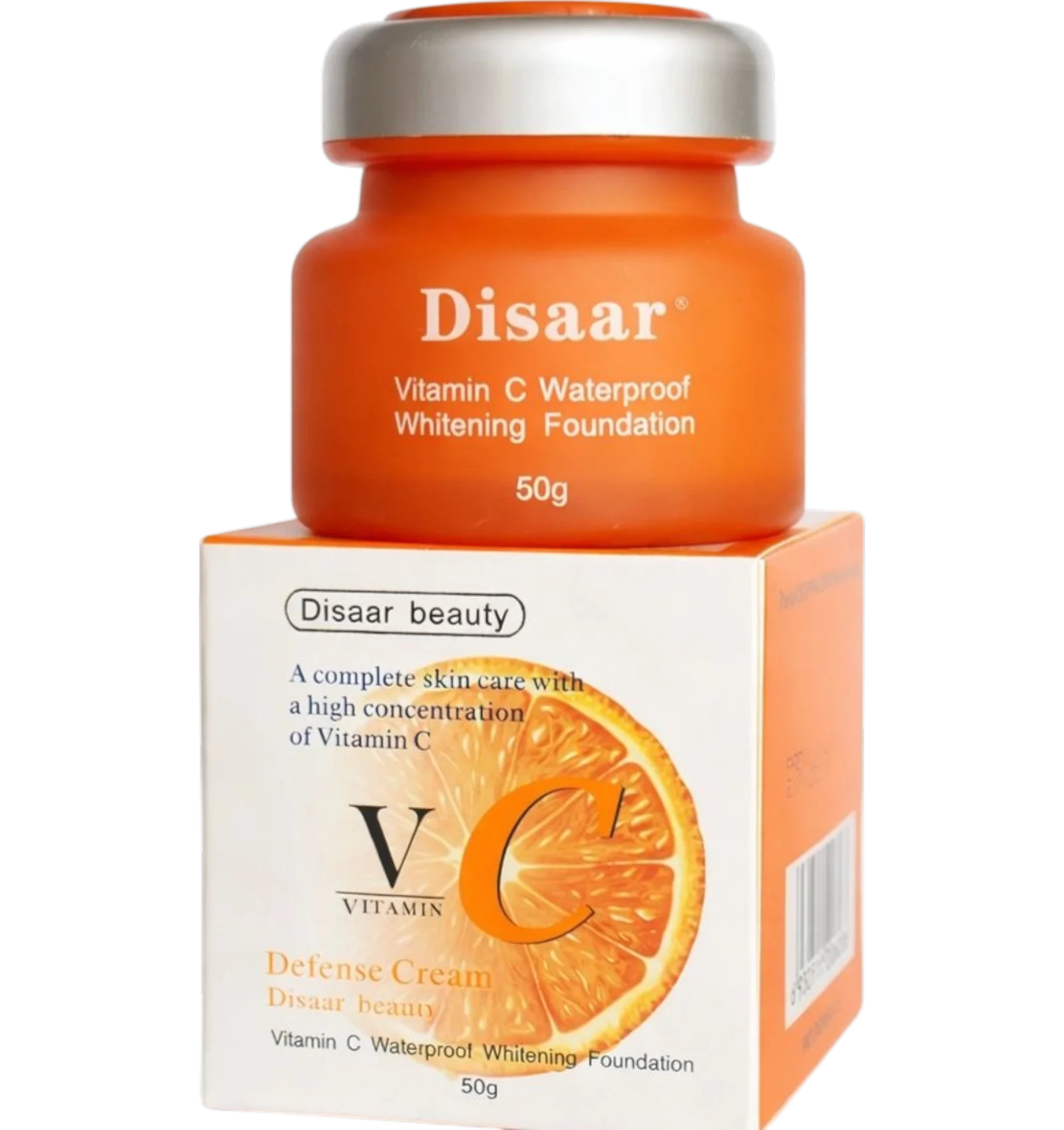 Disaar Beauty Foundation Cream Vitamin C Waterproof 50 g