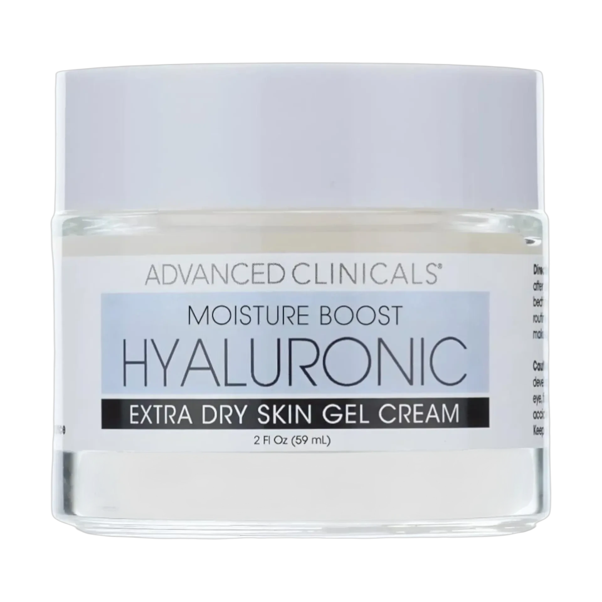 Advanced Clinicals Hyaluronic Acid Cream Gel 59ml