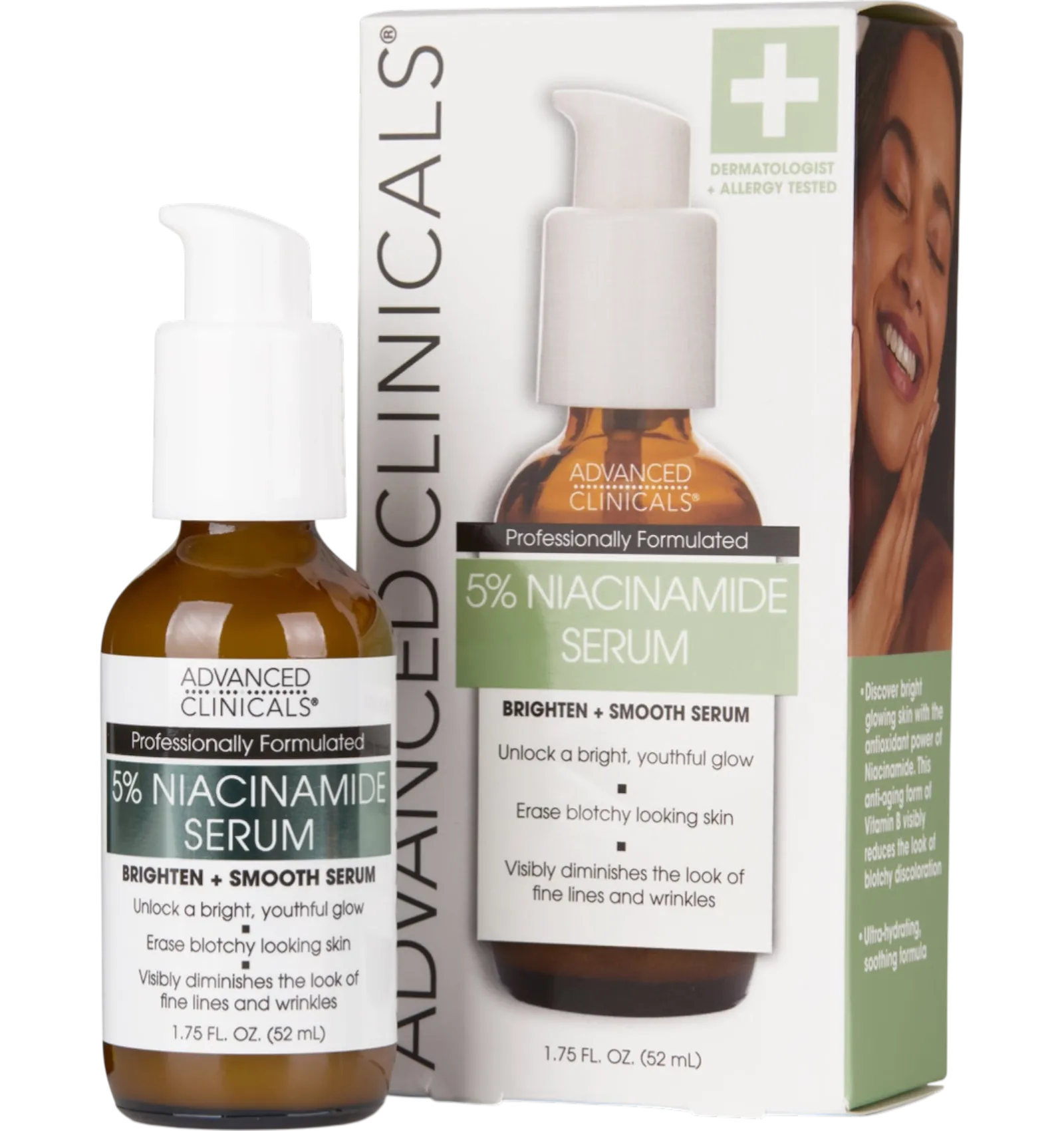 Advanced Clinicals Niacinamide 5% brightening serum 52 ml