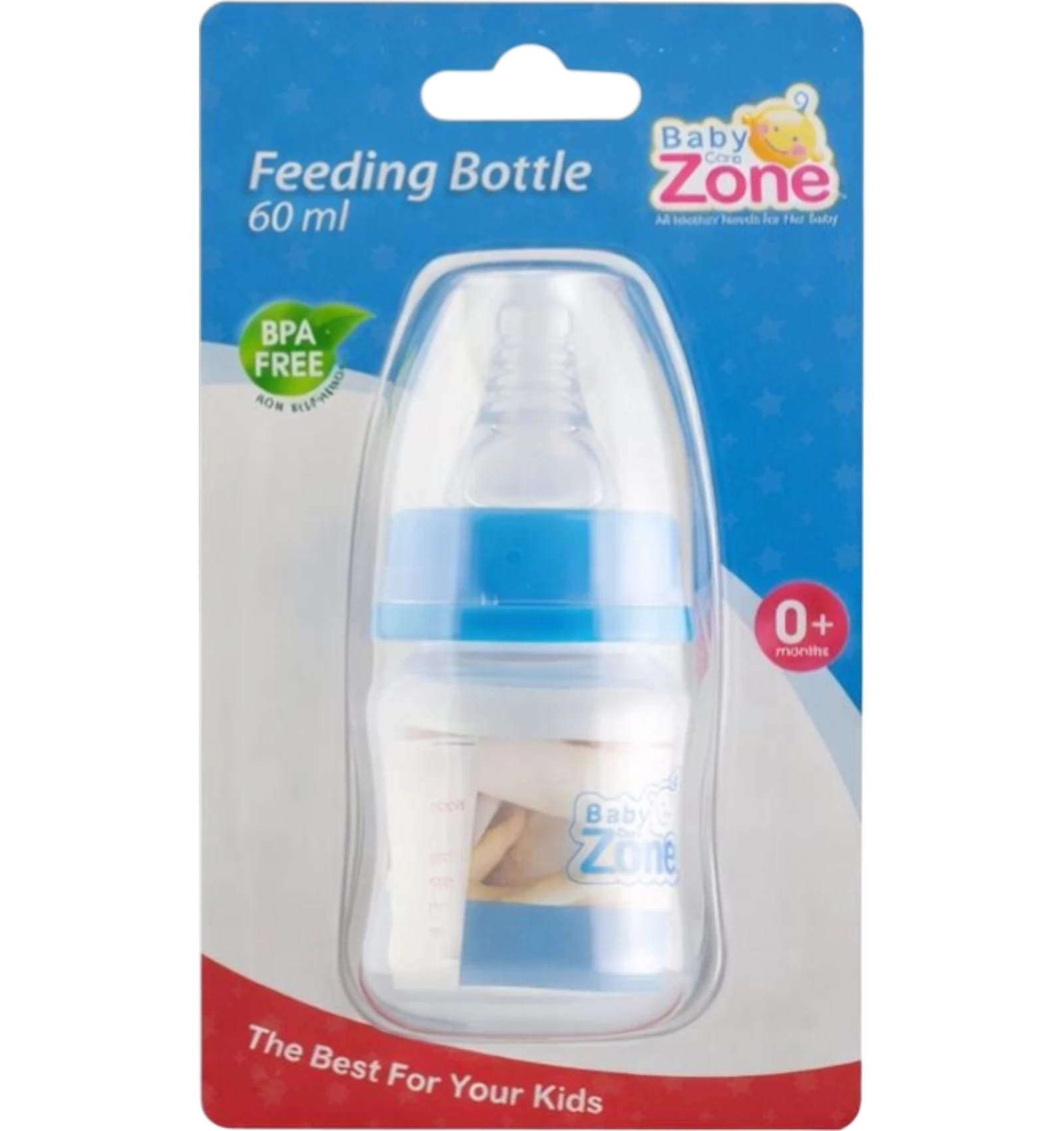 Baby Care Zone Plastic Feeding Bottle 60 ml