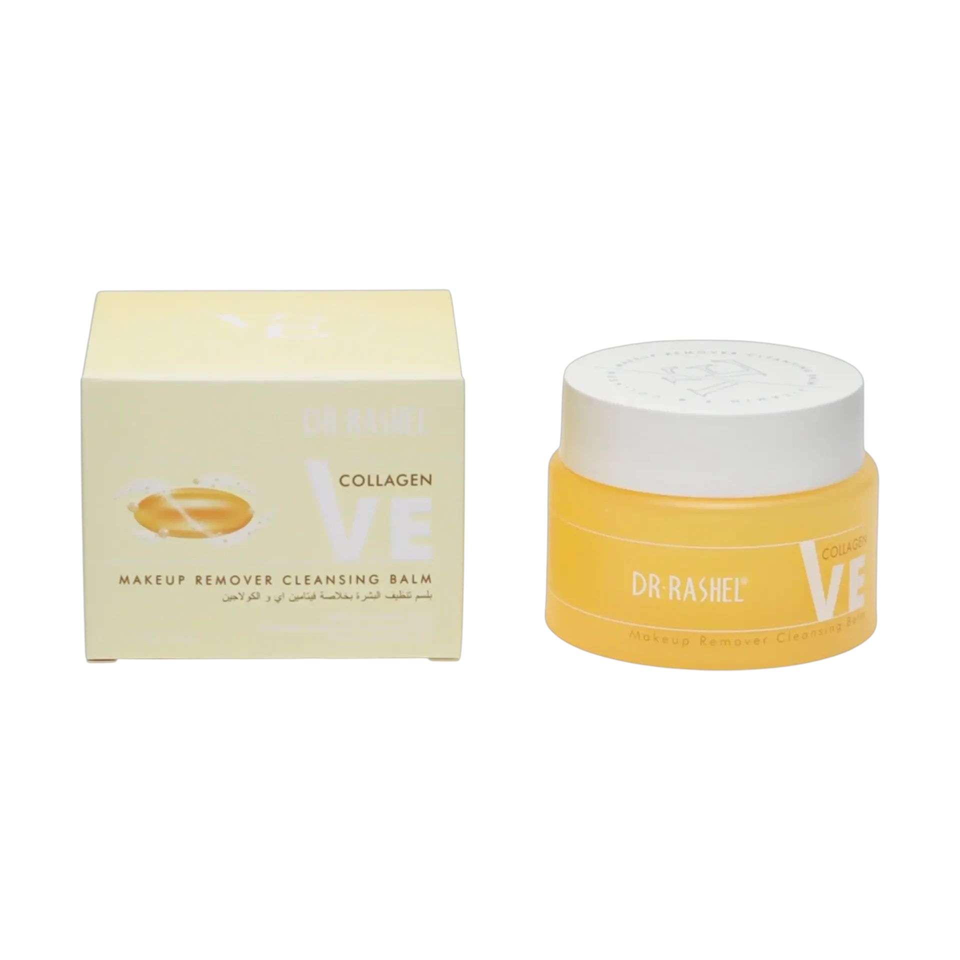 Dr. Rashel makeup remover cleansing balm with vitamin E collagen 100g
