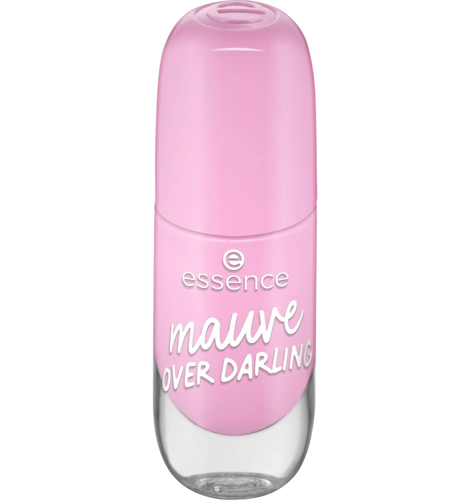 Essence Gel Nail Polish 80 Mauve Over Darling pink bottle