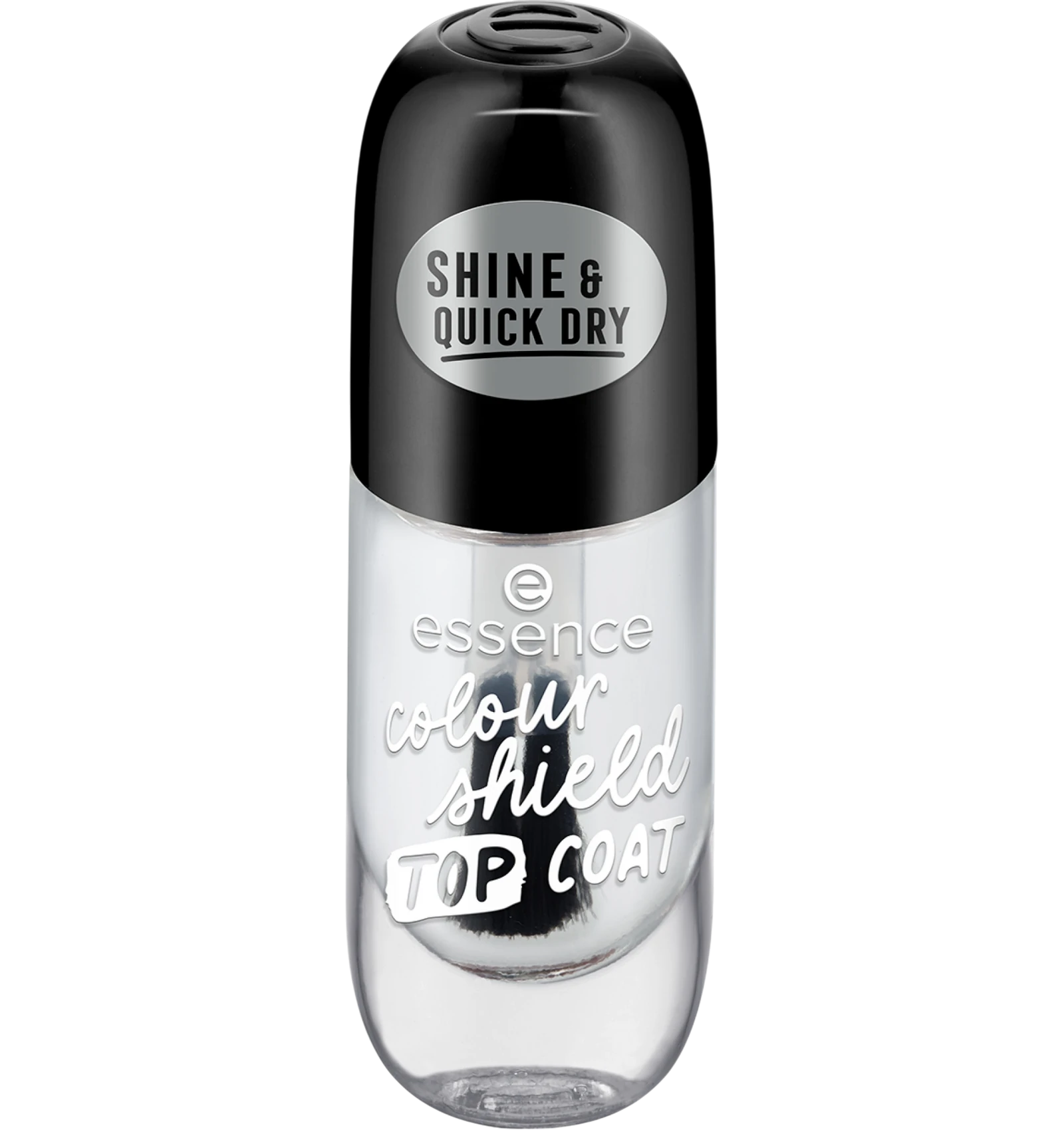 Essence Top Coat clear protective quick-dry sealer bottle
