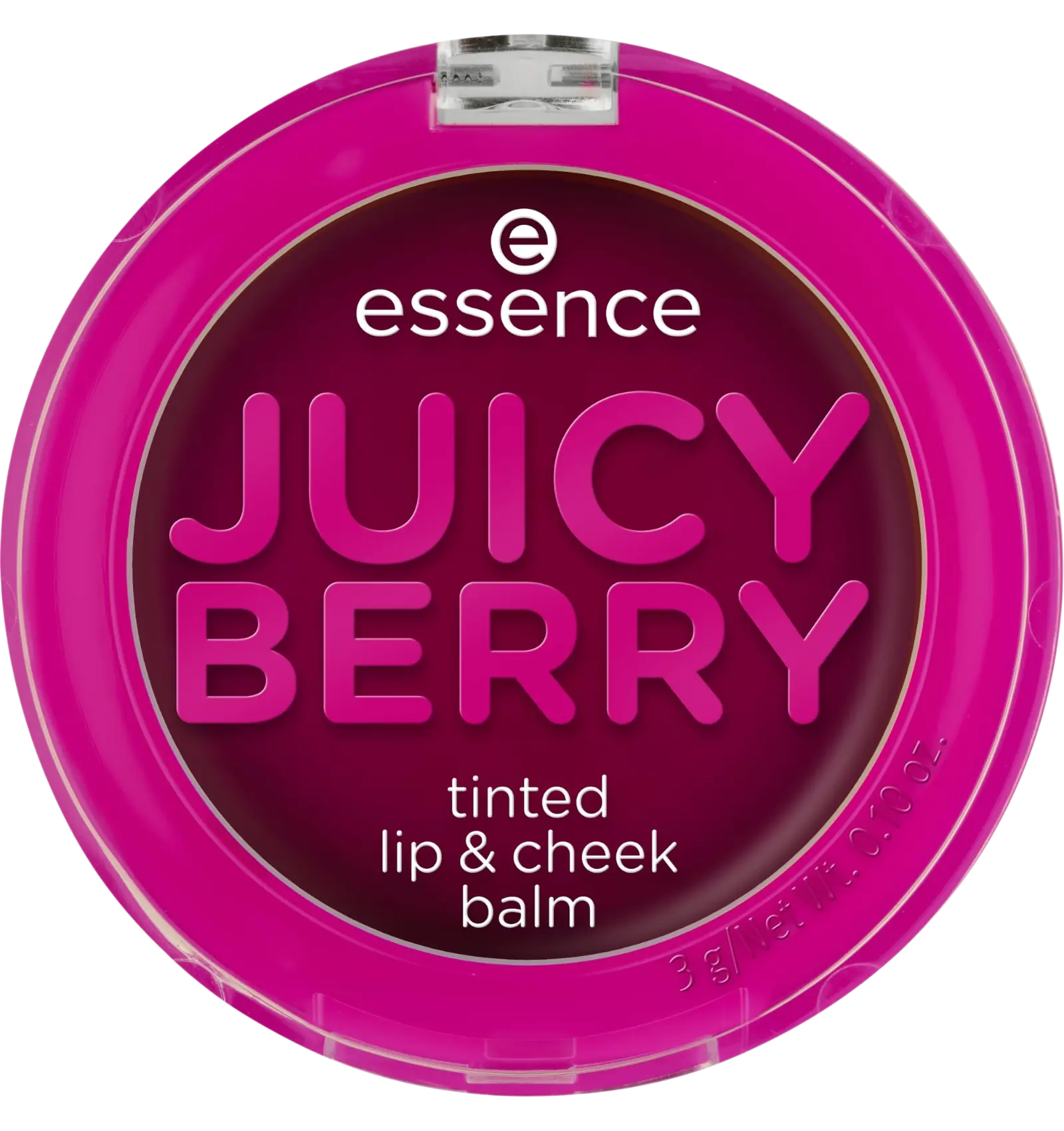 Essence Juicy Berry Tinted Lip And Cheek Balm pink compact