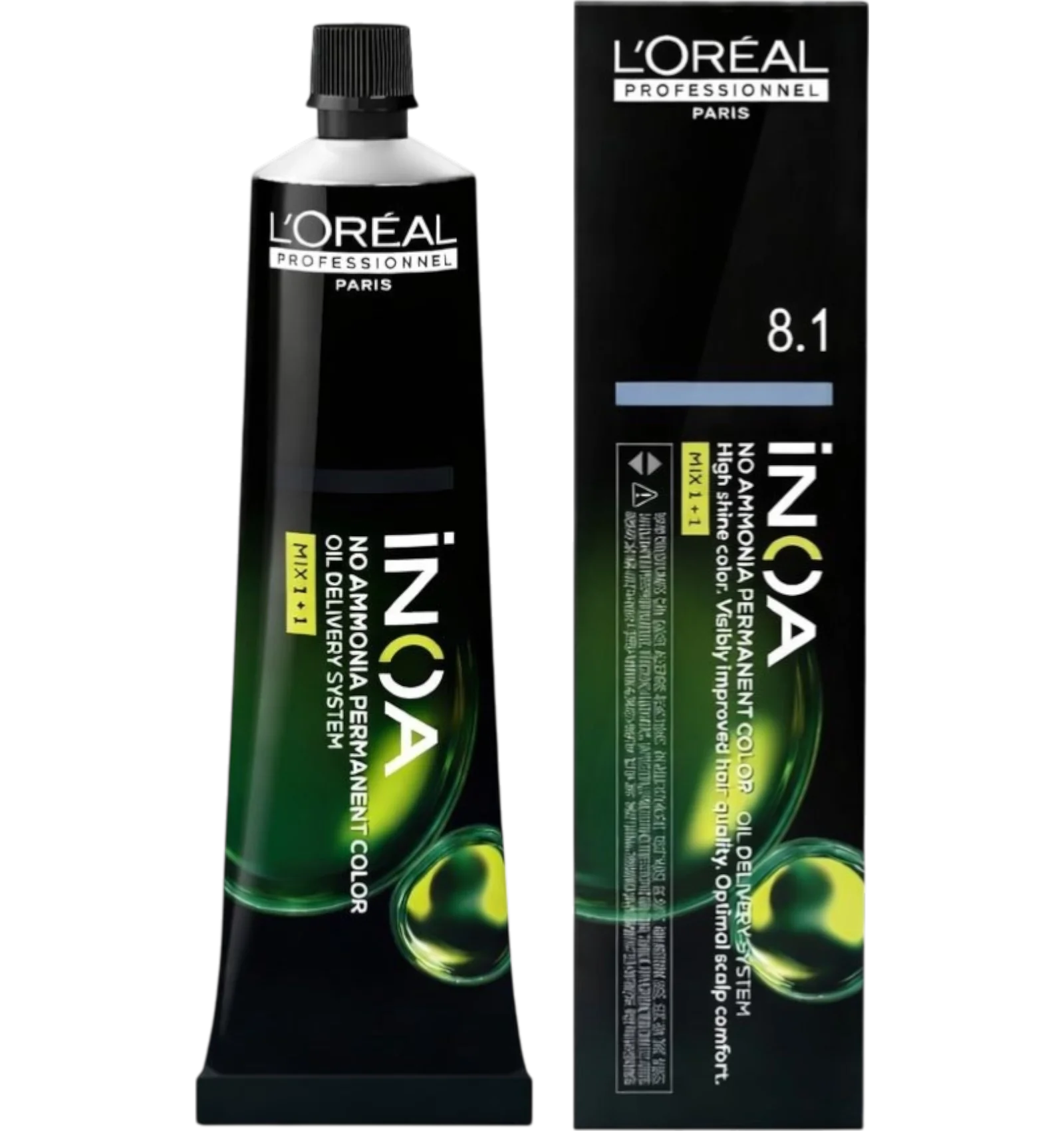 L'Oreal Professionnel Inoa Ammonia Free Hair Color 8.1 Light Ash Blonde 60 g