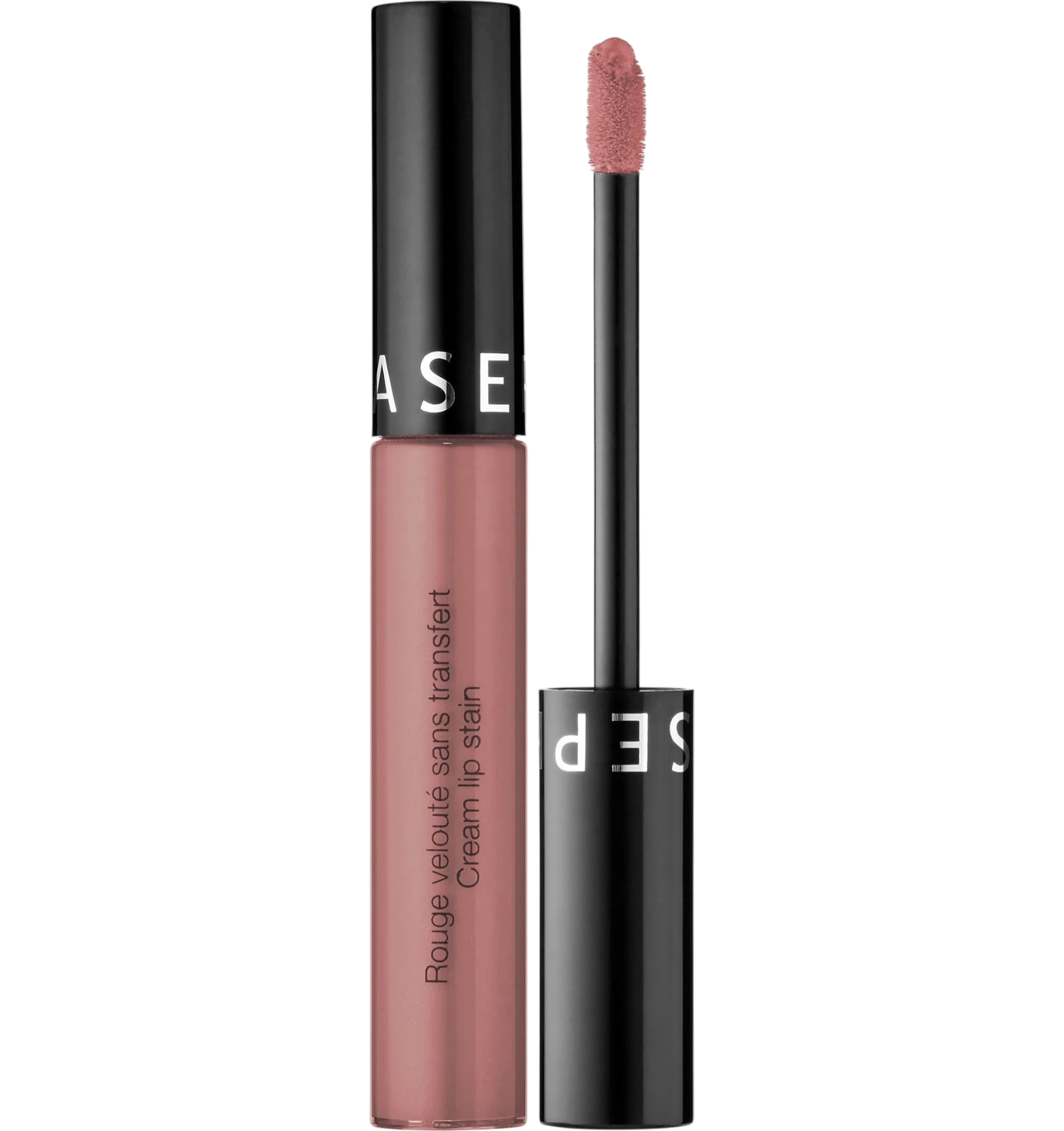 Sephora Rouge liquid lipstick shade forty Pink Tea matte