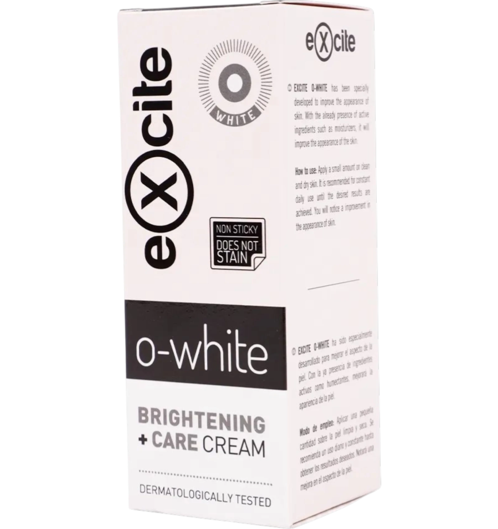 Excite O-White Sensitive Area Brightening+Care Cream 50 ml