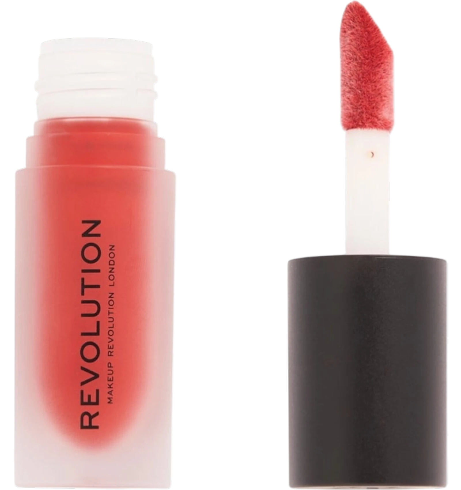 Revolution Matte Bomb Liquid Lipstick (Lure Red)