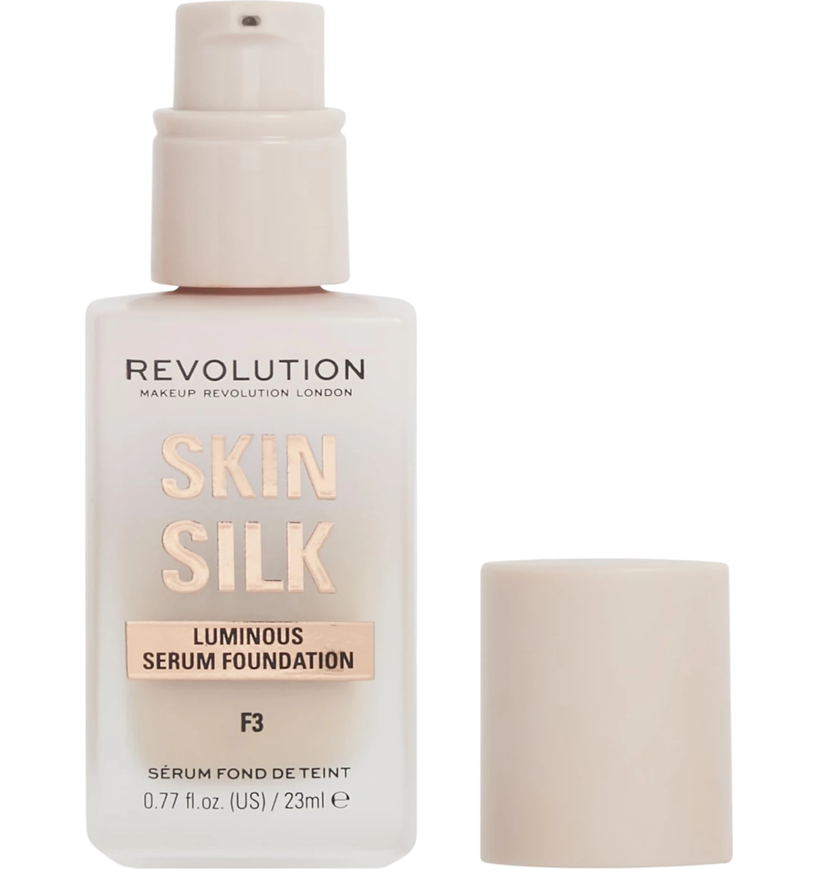 Revolution Skin Silk Serum Foundation F3