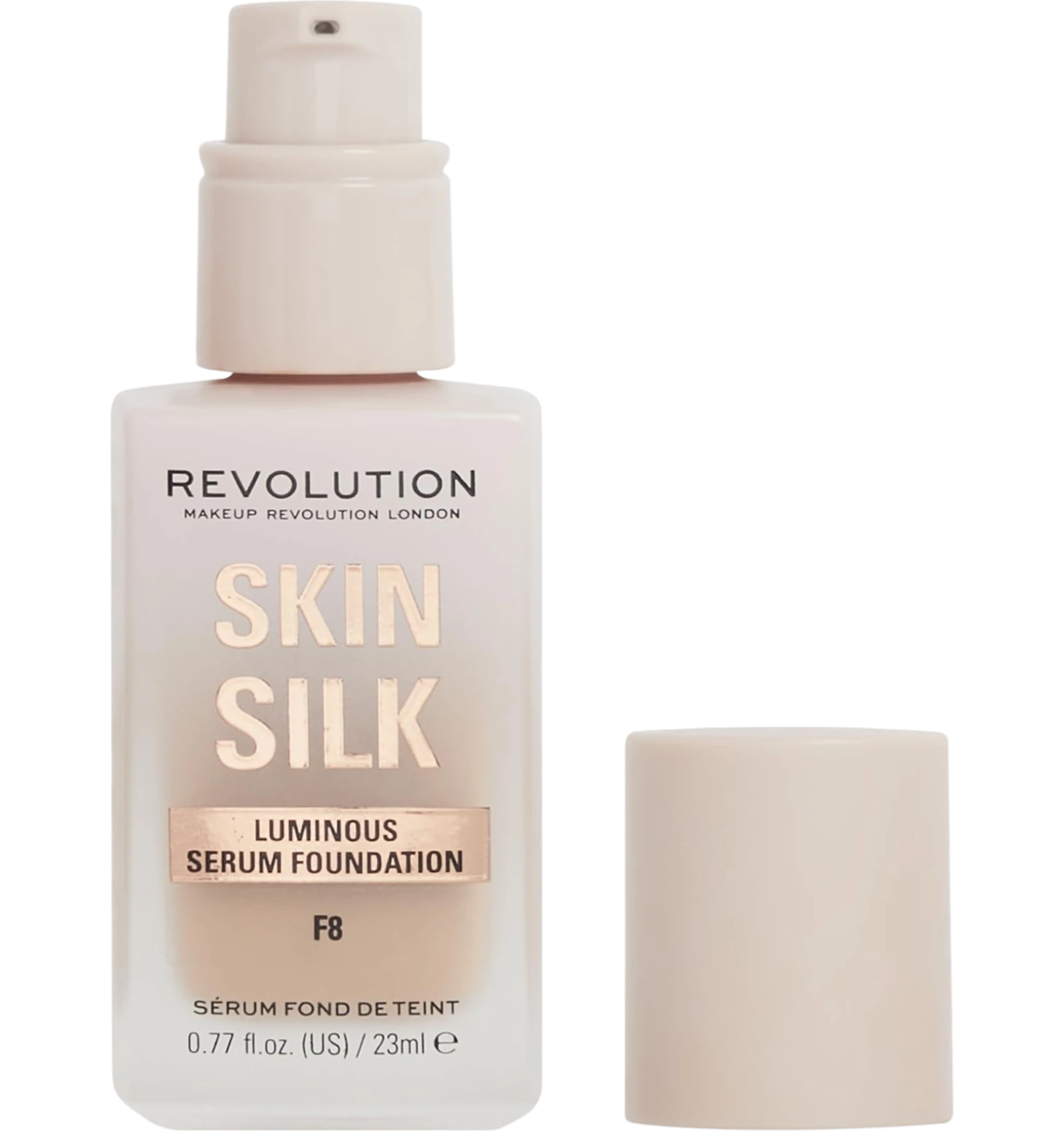 Revolution Skin Silk Serum Foundation F8