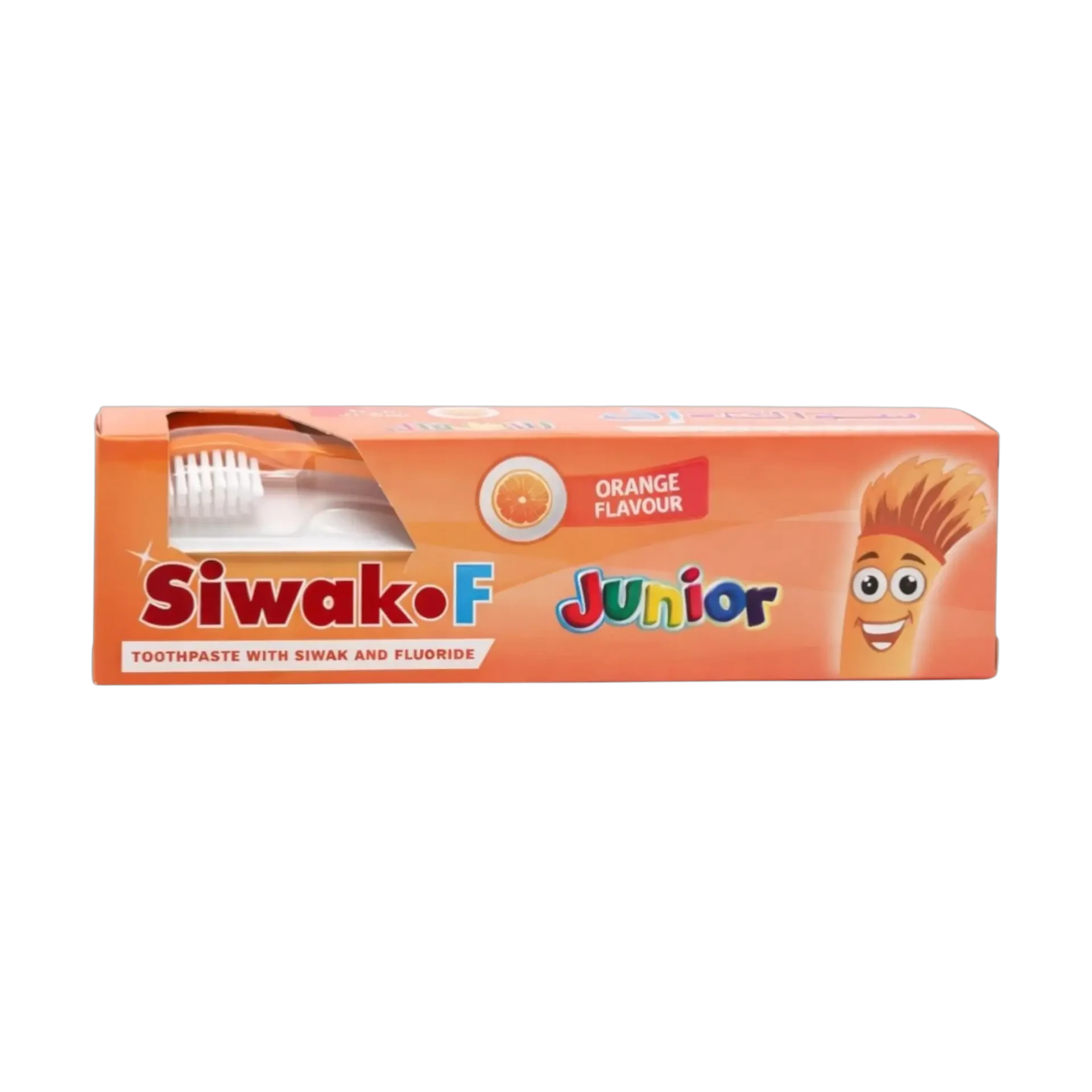 Siwak F Kids Orange Toothpaste With Toothbrush 50 g