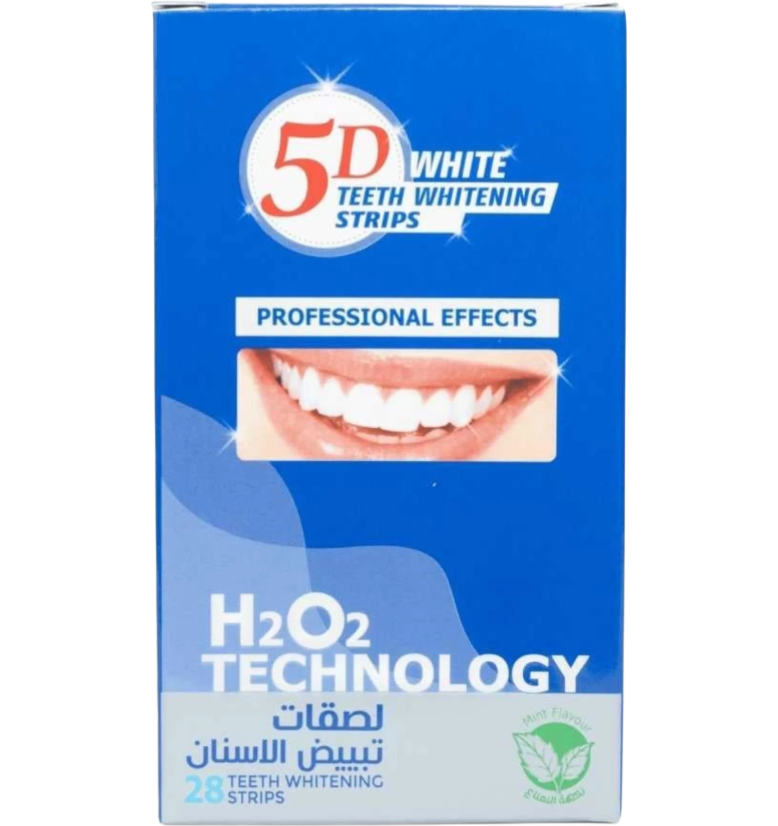 لصقات تبييض اسنان فايف دي وايت بلس 28 شريط