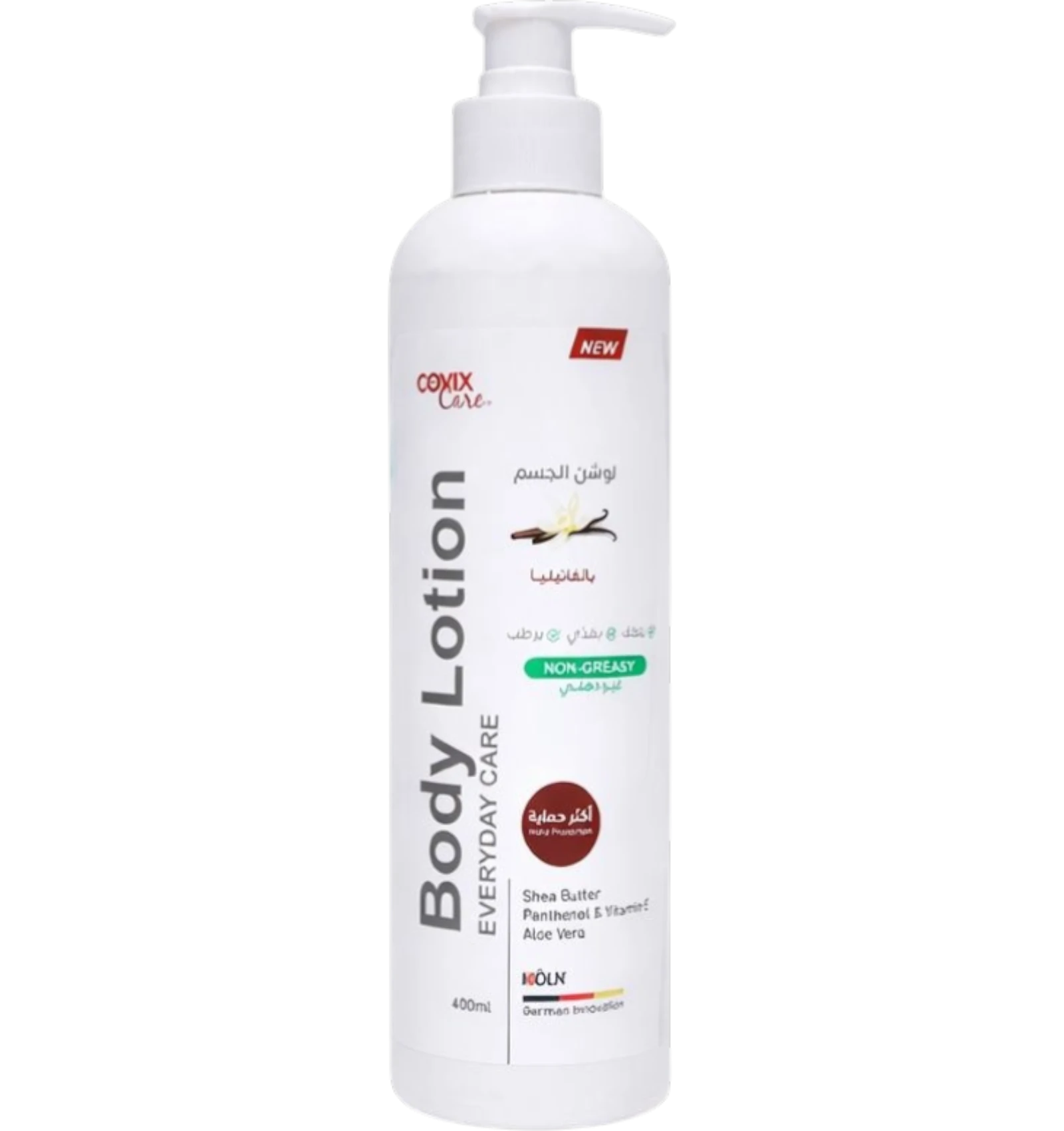 Covix Non Greasy Body Lotion (Vanilla) 400 ml
