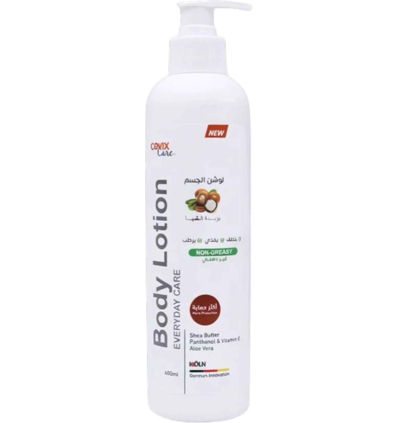 Covix Non Greasy Body Lotion With Shea Butter 400 ml