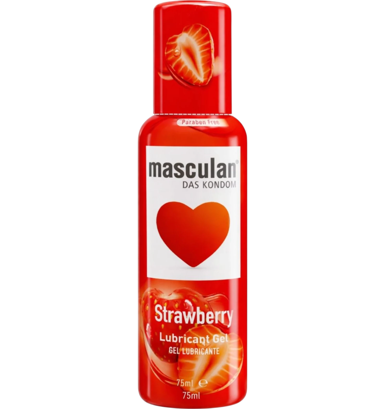 Masculan Strawberry Lubricating Gel 75 ml