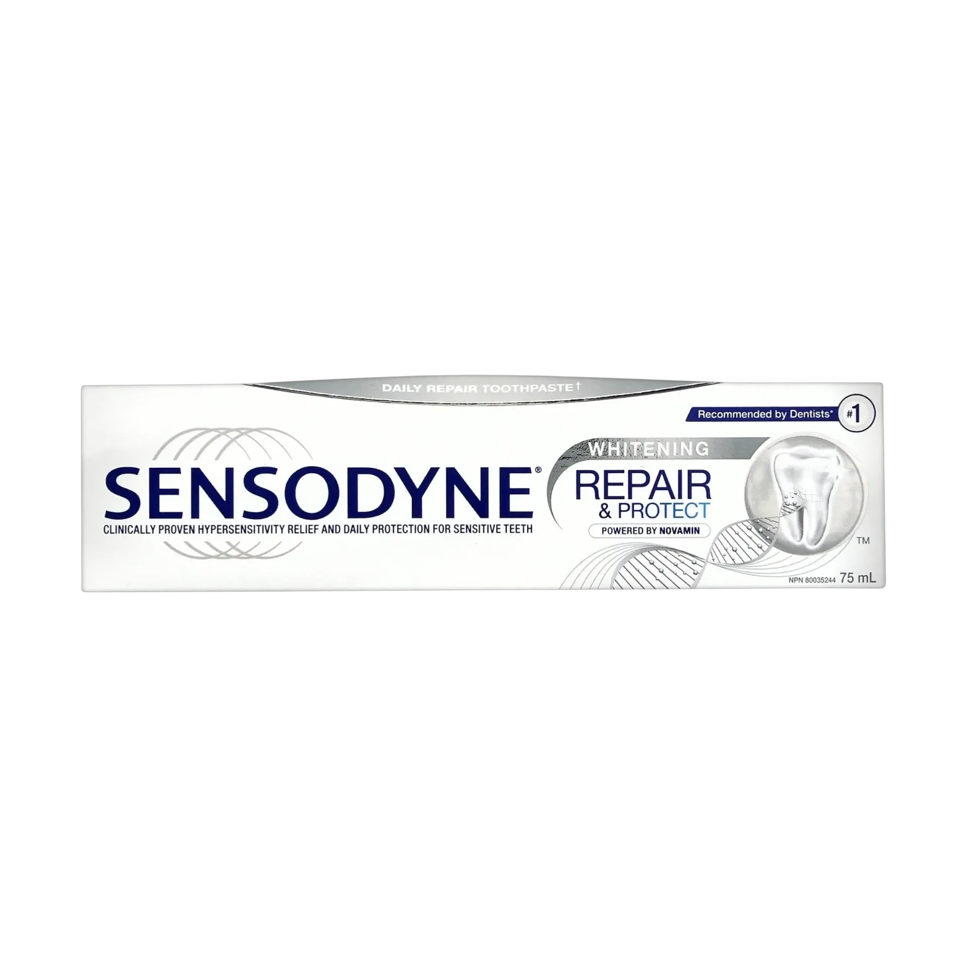 Sensodyne Advanced Whitening Repair Protect Toothpaste 75ml for sensitive