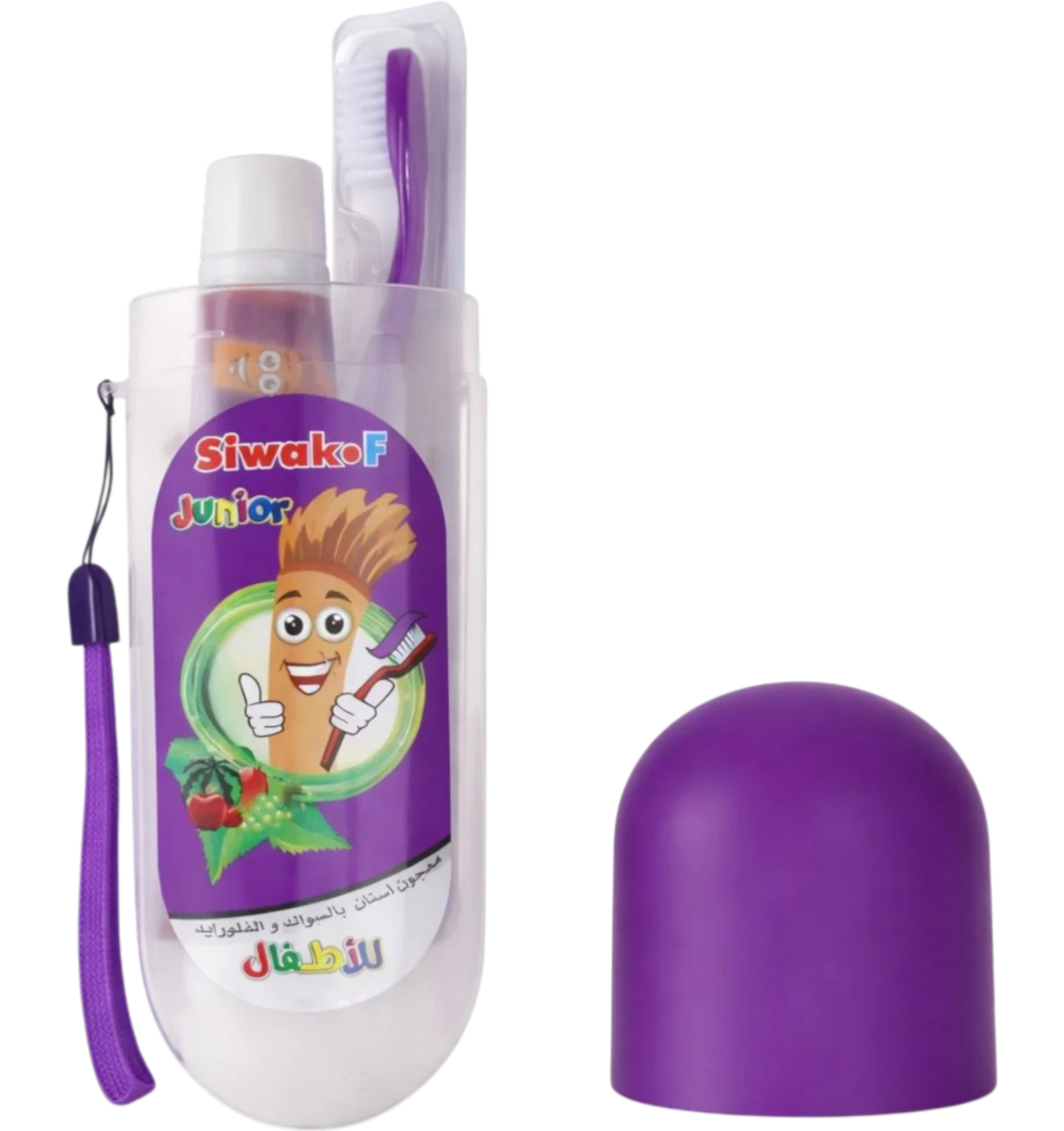 Siwak F Kids Toothpaste With Fruits 50g (With Toothbrush And Bag)