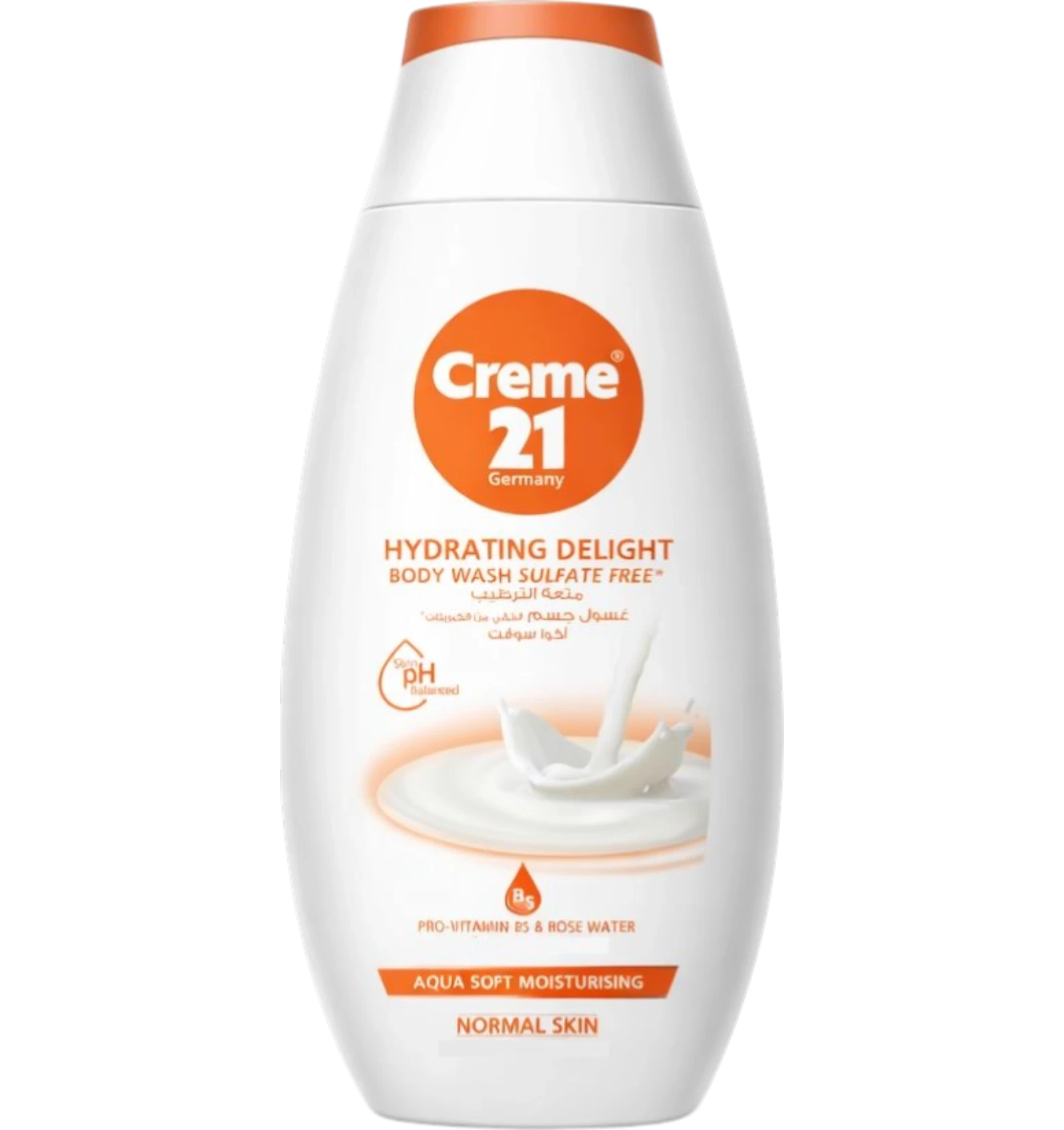 Creme 21 Aqua Soft Moisturizing Body Wash (Sulfate Free) 250 ml