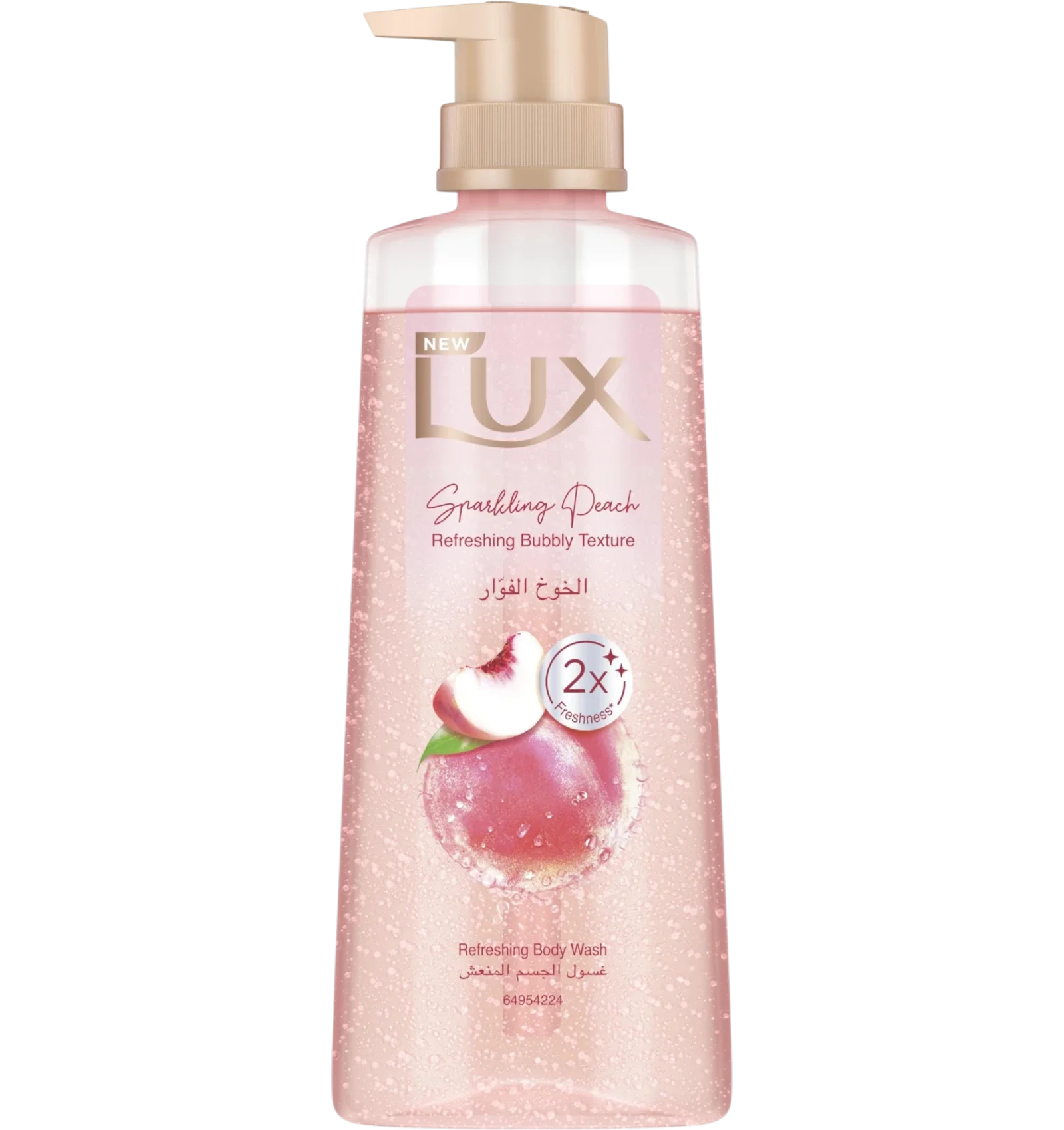 Lux Sparkling Peach Shower Gel 400 ml