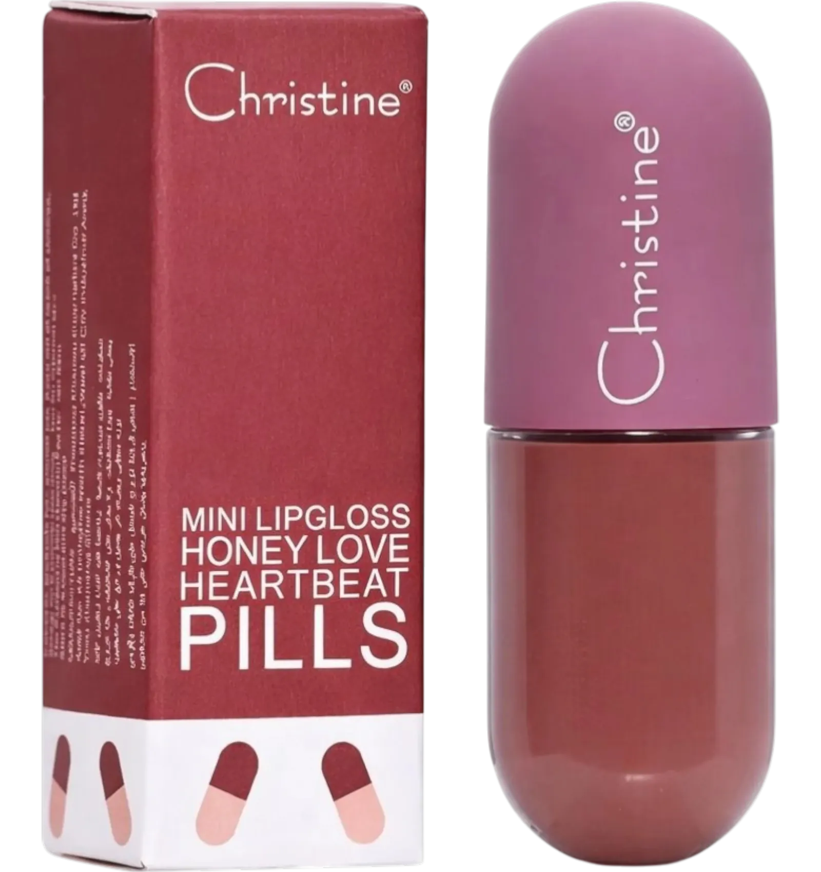 كريستين روج سائل مطفي W10 بني احمر