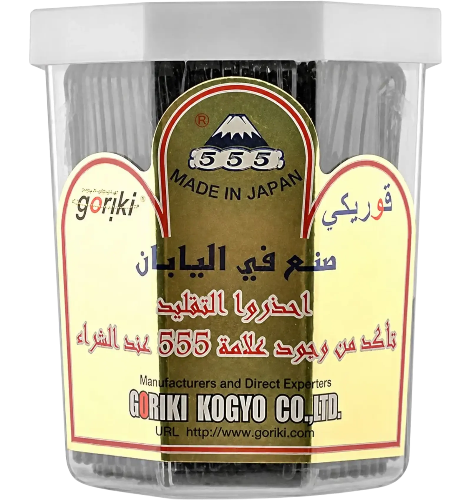 بنس شعر اسود حجم كبير من قوريكي المتينة