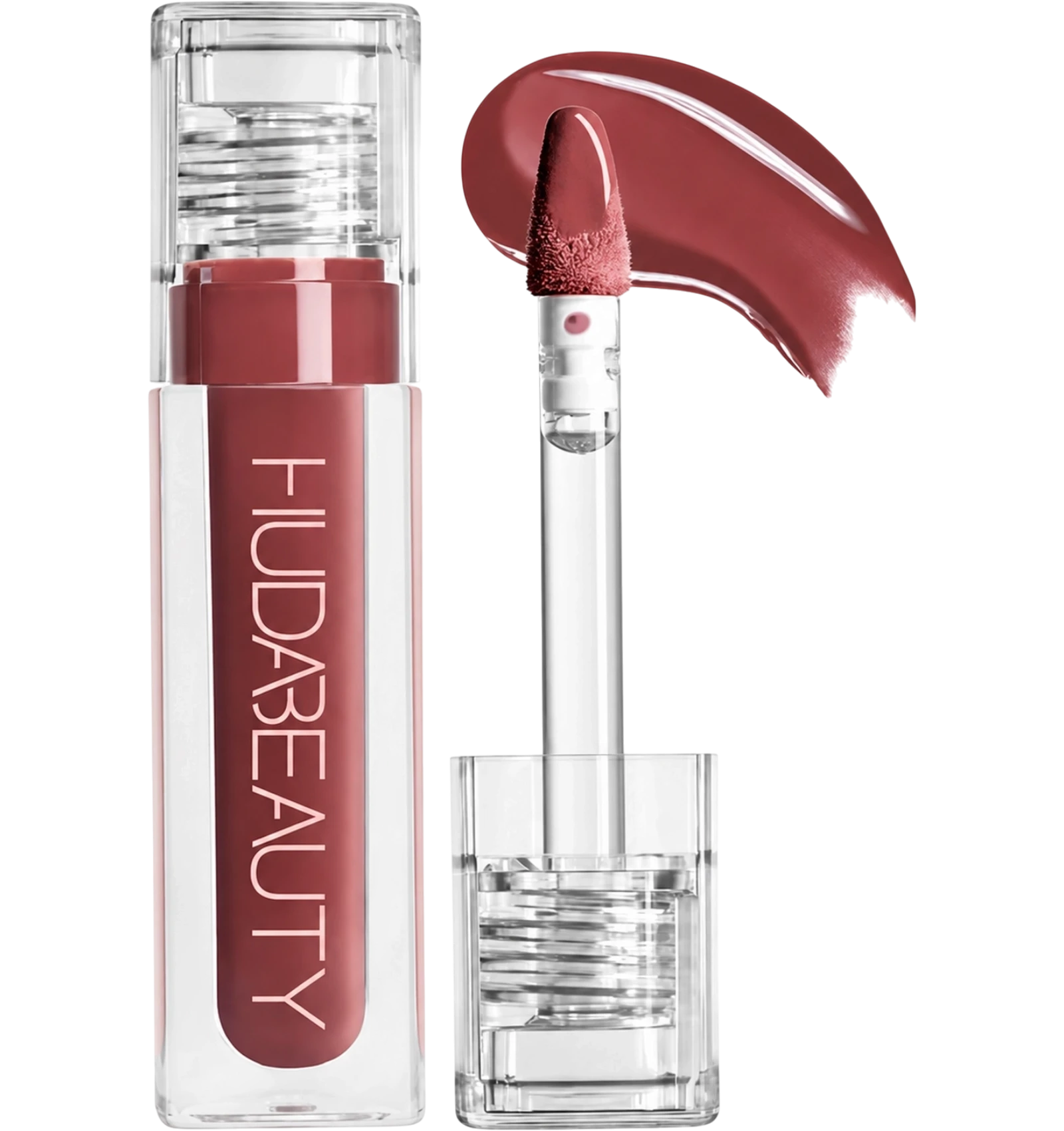 Huda Beauty Faux Filler extra shine lip gloss Posh 3.9 ml tube