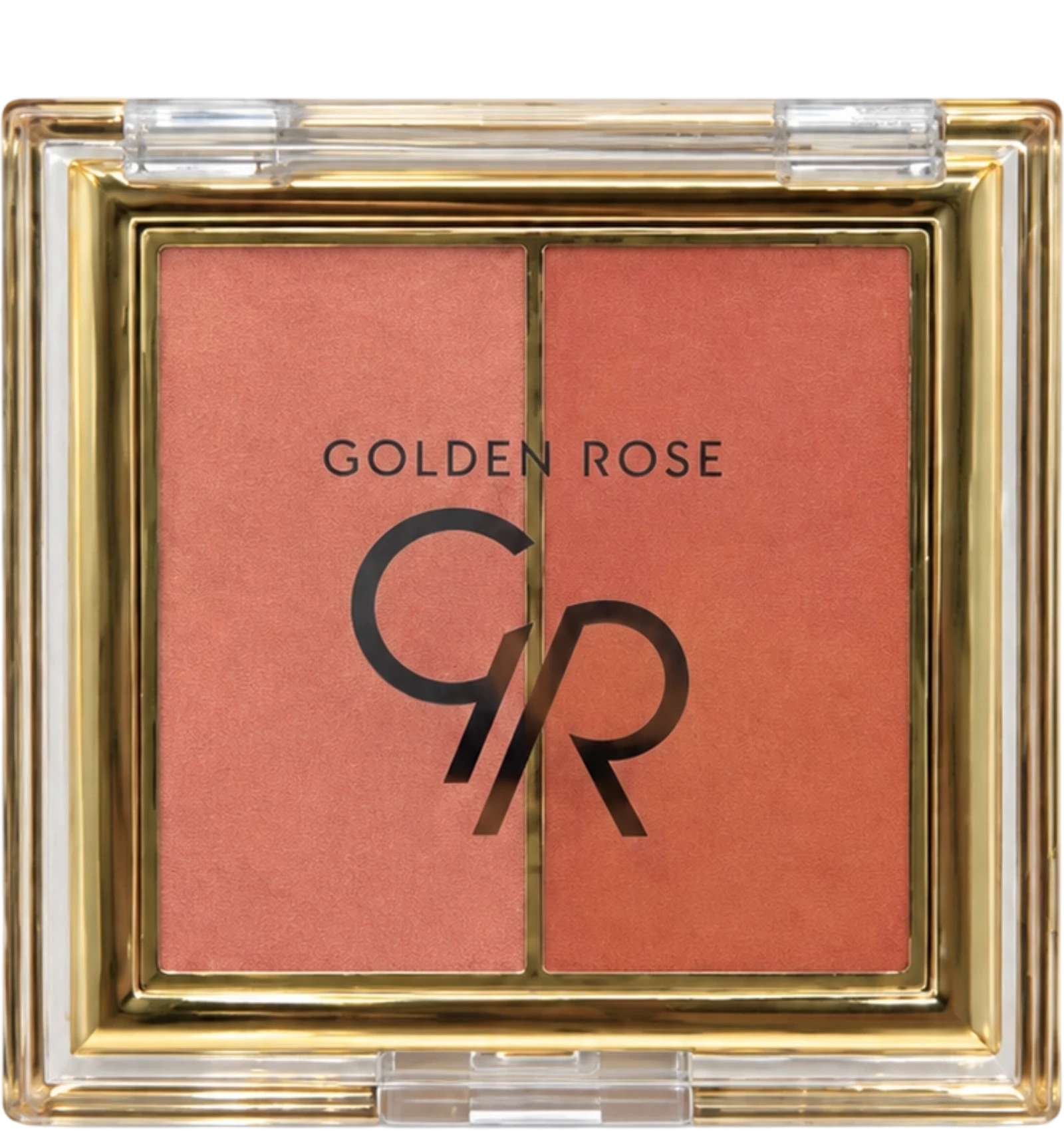 Golden Rose The Iconic Duo Blusher 2 Peach Coral