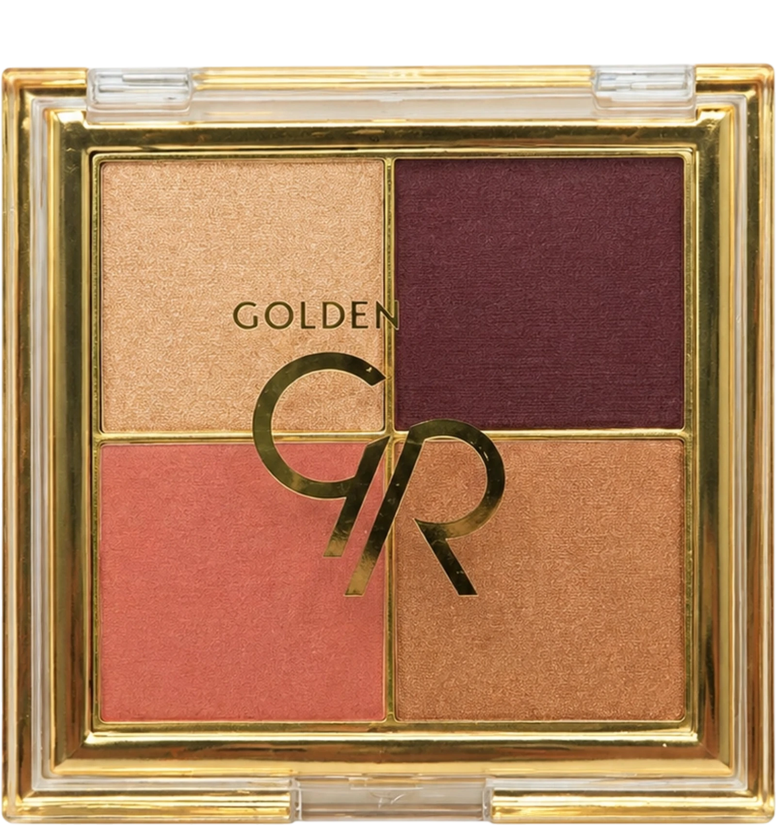 Golden Rose Quattro Eyeshadow Palette 06 Sunset Date
