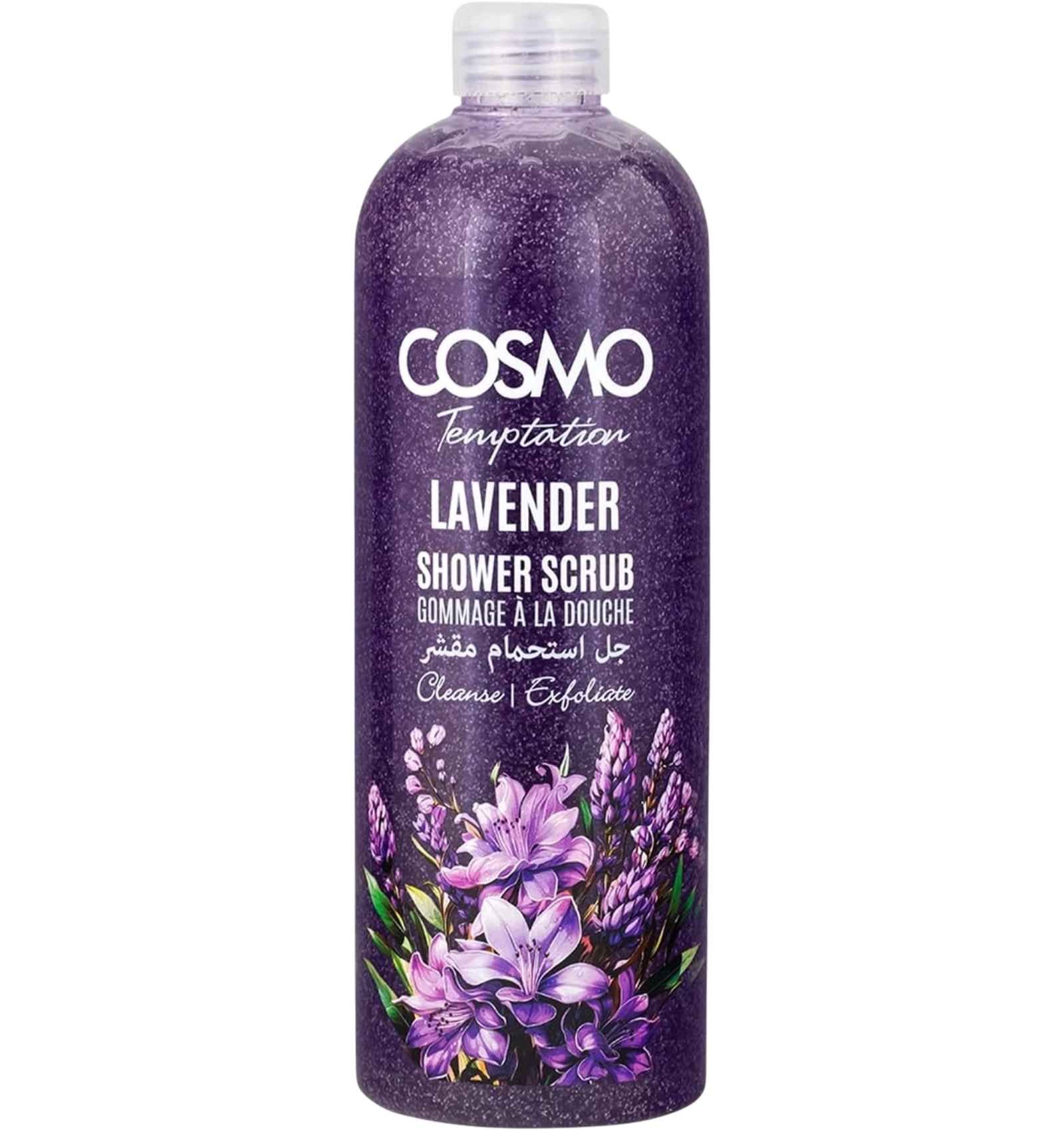 Cosmo Exfoliating Shower Gel With Lavender 1000ml