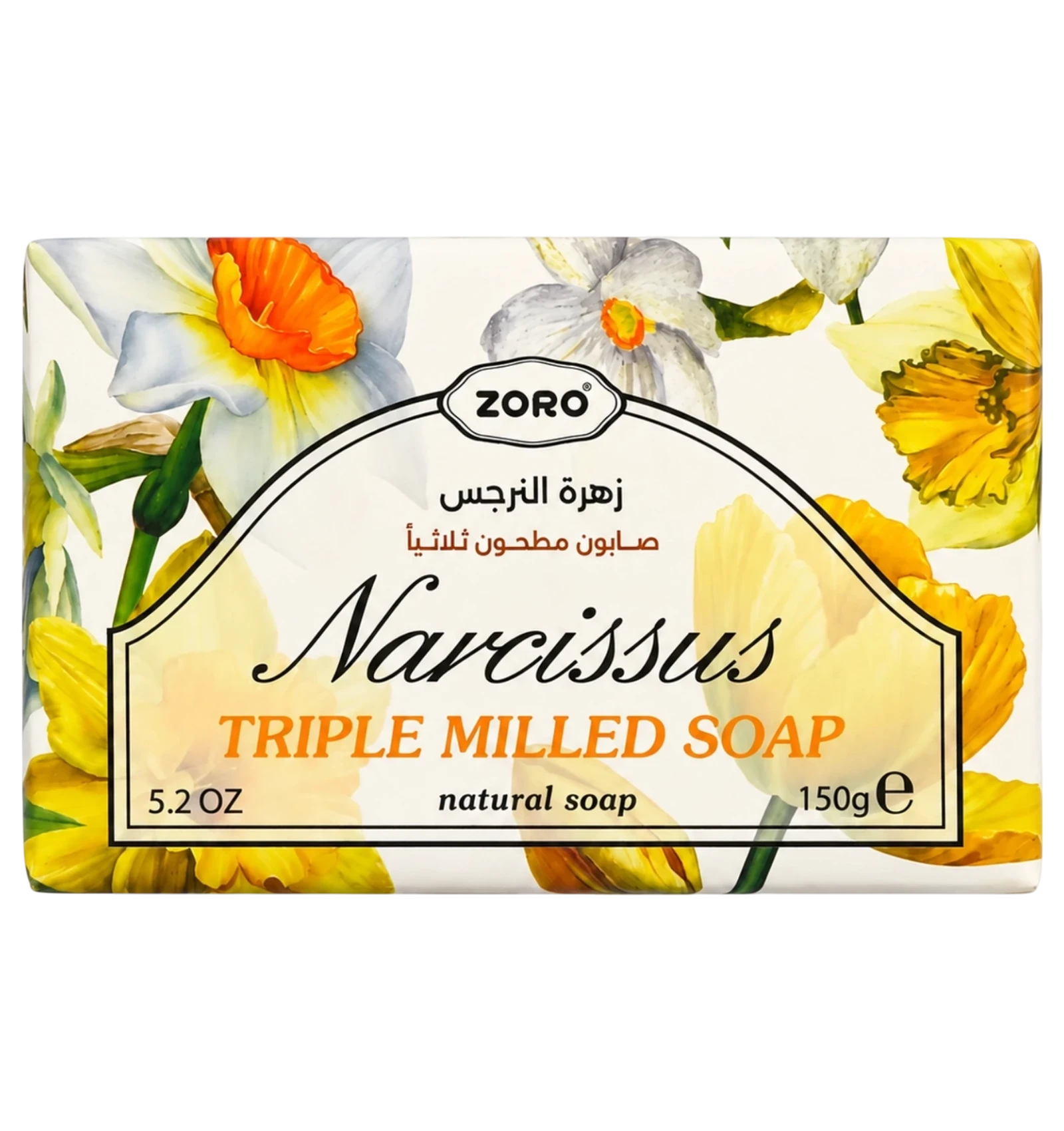 Zoro Bath Bar Soap With Narcissus 150g