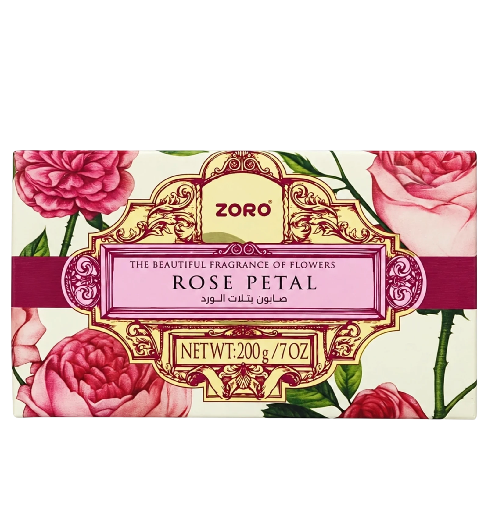 Zoro Bath Bar Soap With Rose 200g