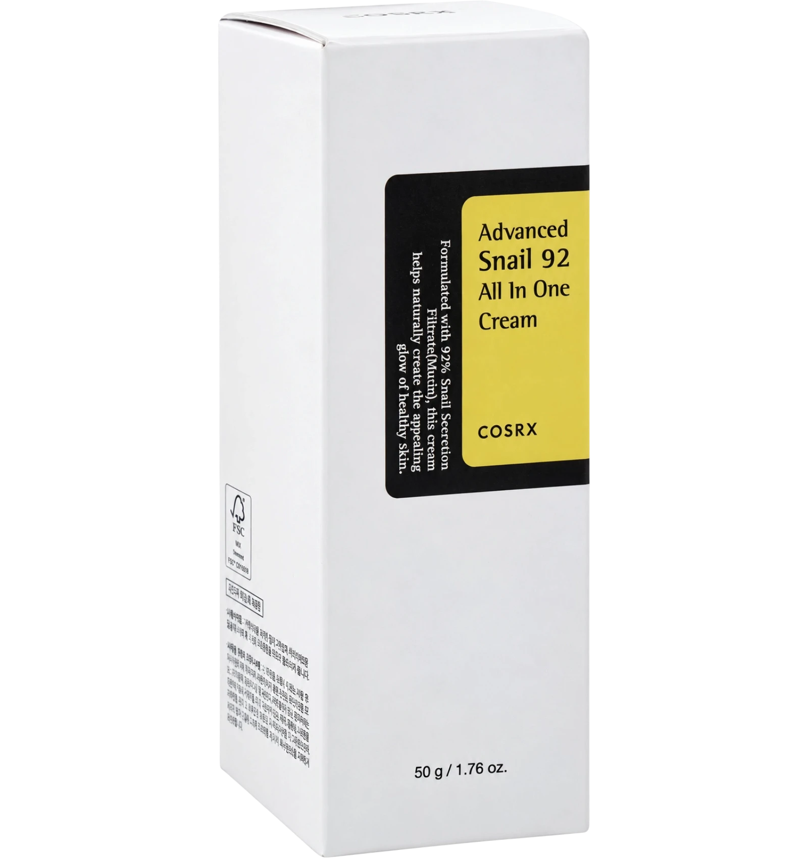 COSRX Advanced Snail 92 All-in-One Snail Cream 50g