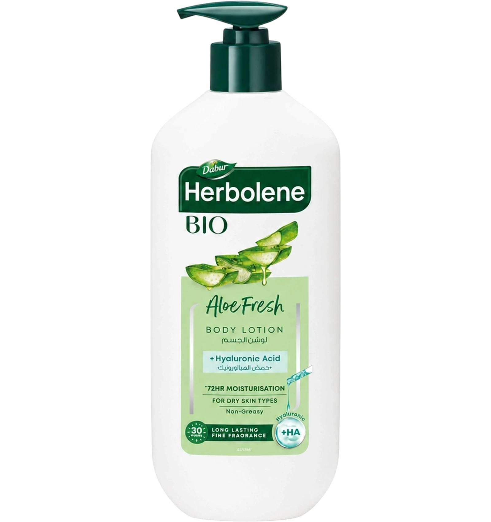 Dabur Herbal Bio Body Lotion With Aloe Vera Extract & Hyaluronic Acid 400ml