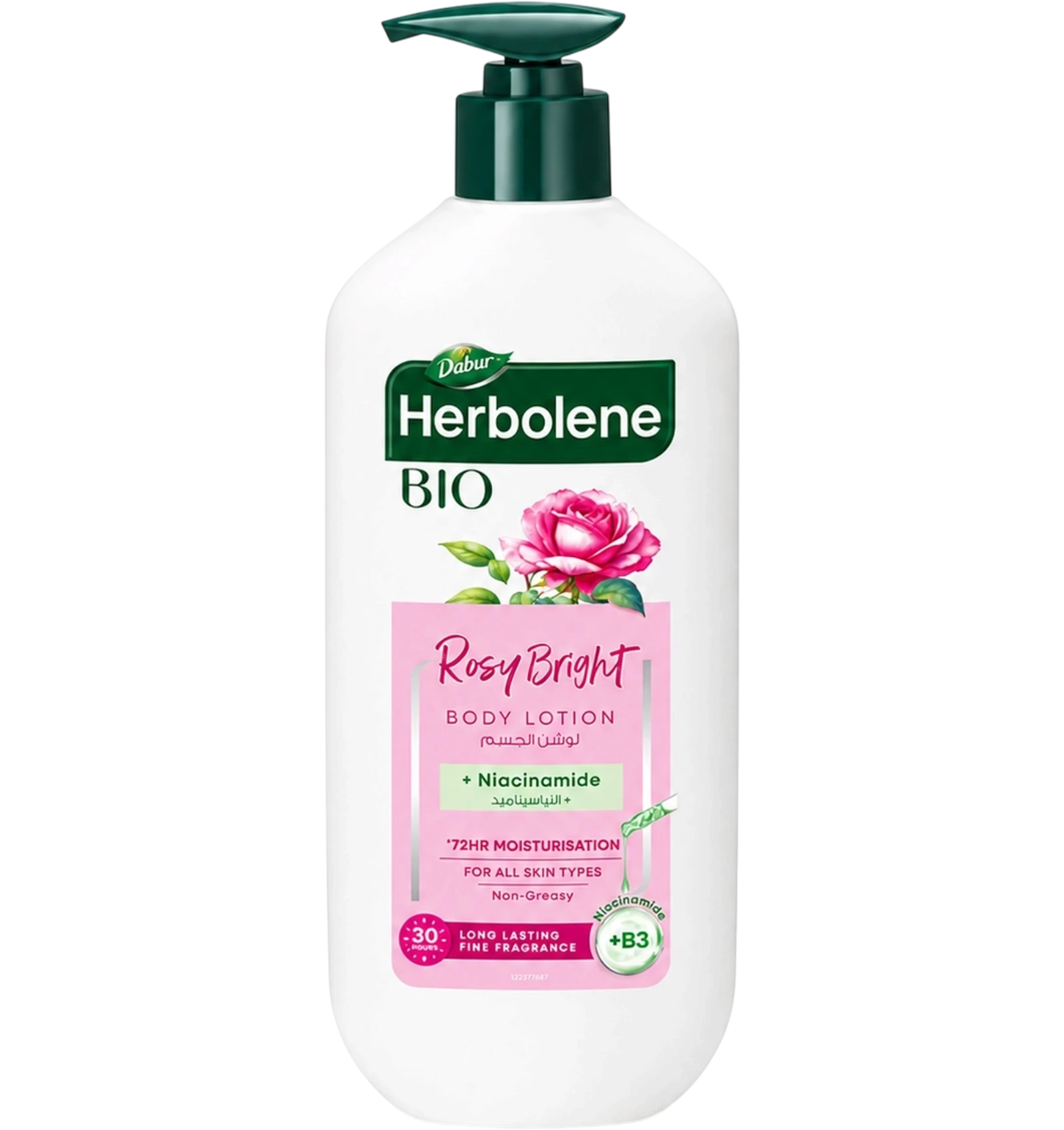 Dabur Herbal Bio Body Lotion With Rose & Niacinamide 400ml