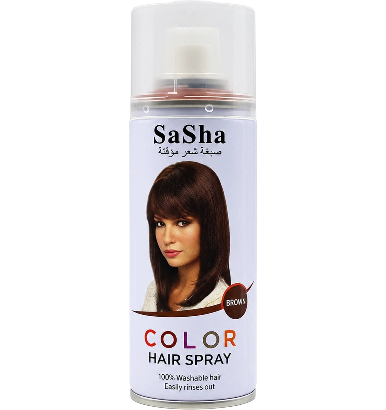 Sasha Hair Color Spray 3938 Brown 130ml