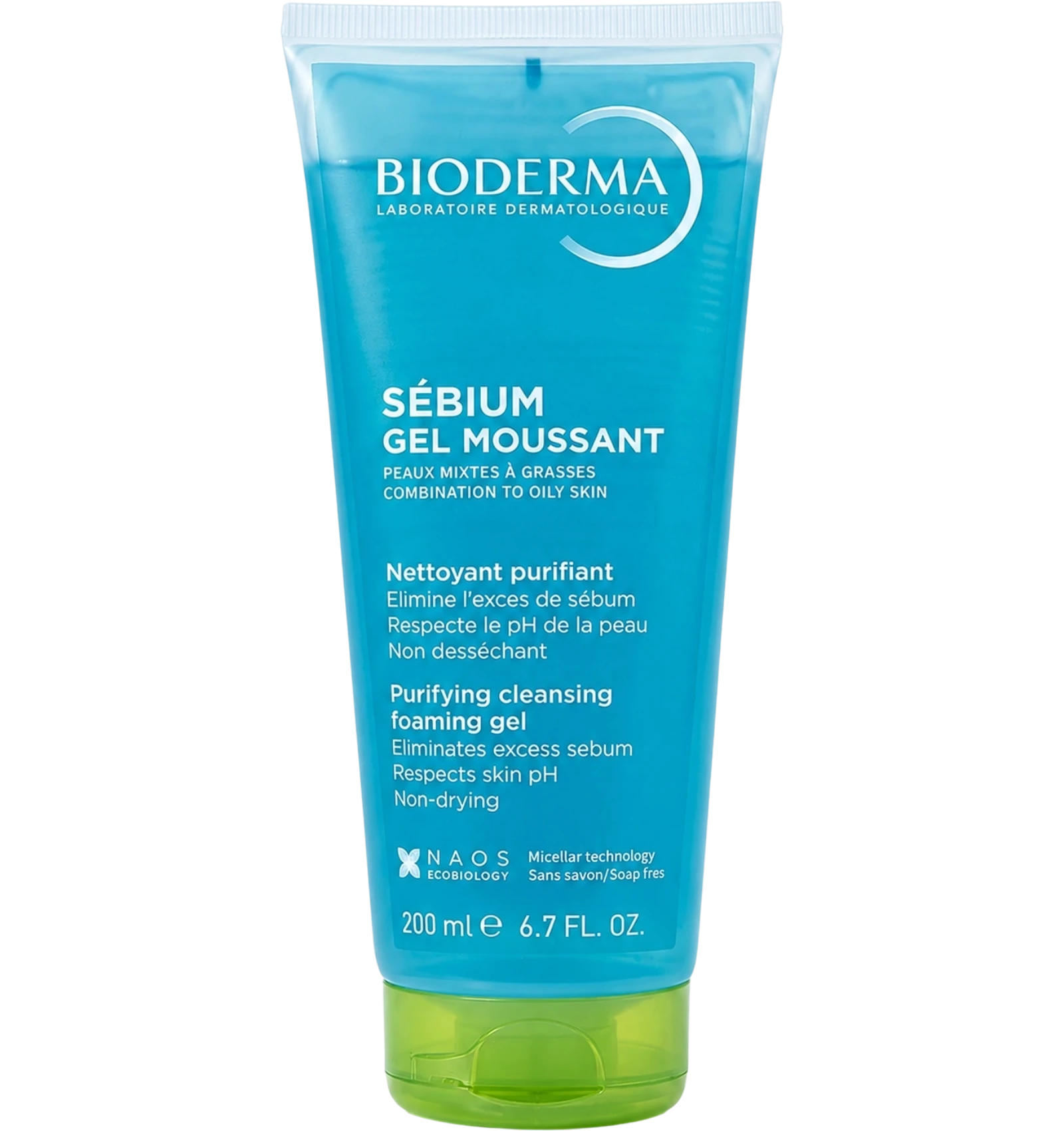 Bioderma Sebium Foaming Face Wash for Sensitive and Oily Skin 200ml