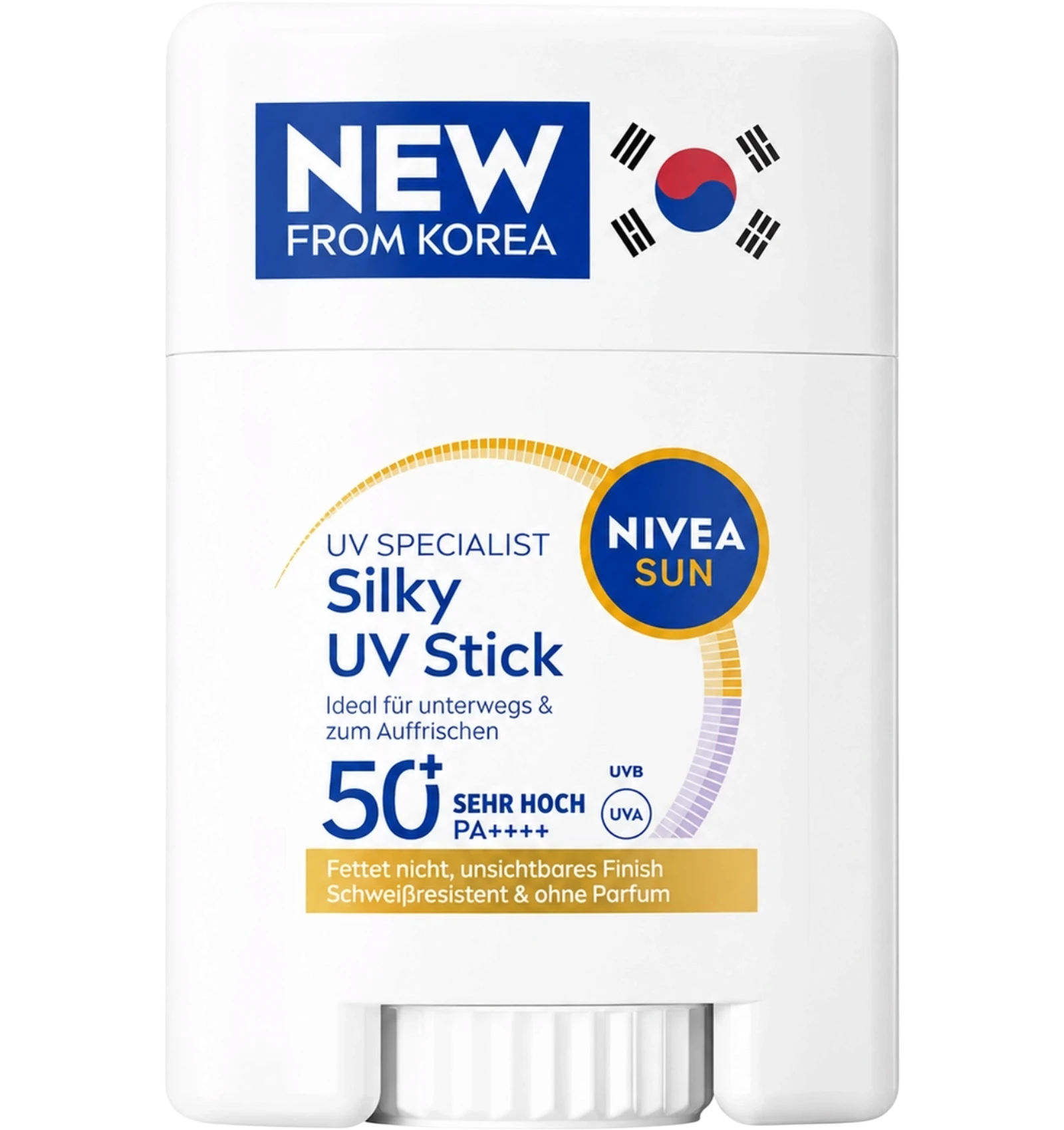Nivea Sun Silky UV Stick SPF 50+ white teardrop sunscreen stick 15g